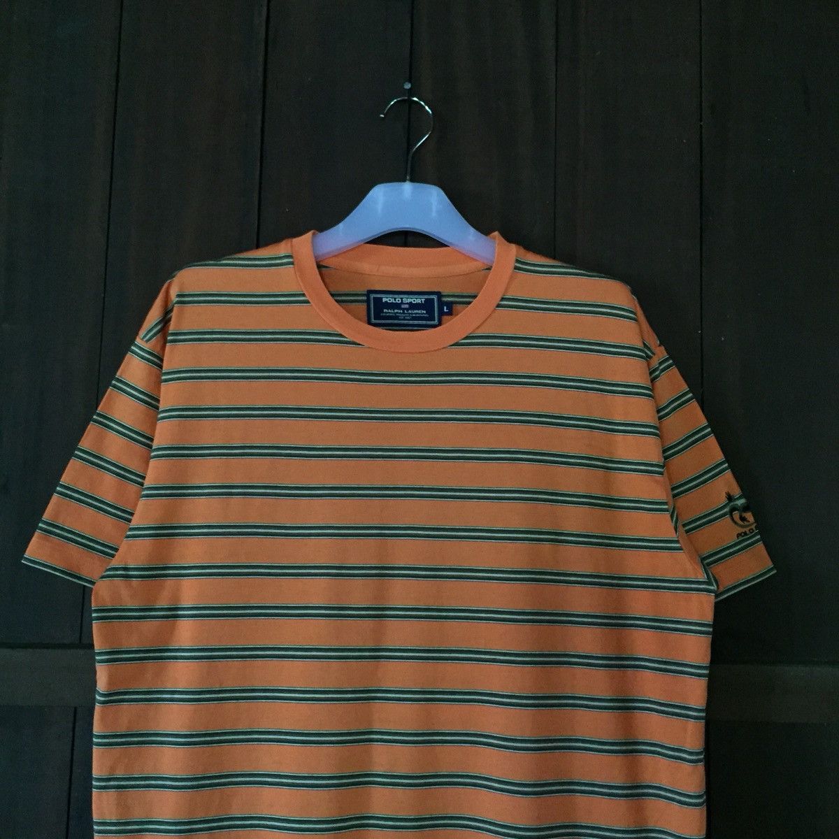 Polo Ralph Lauren POLO SPORT t shirt horizontal stripes.. polo ralph lauren Size US L / EU 52-54 / 3 - 2 Thumbnail