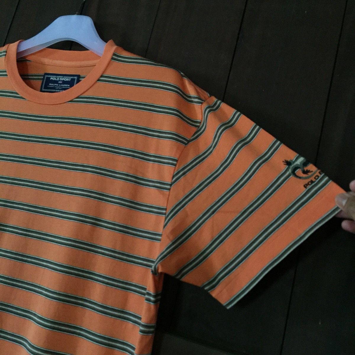 Polo Ralph Lauren POLO SPORT t shirt horizontal stripes.. polo ralph lauren Size US L / EU 52-54 / 3 - 3 Thumbnail