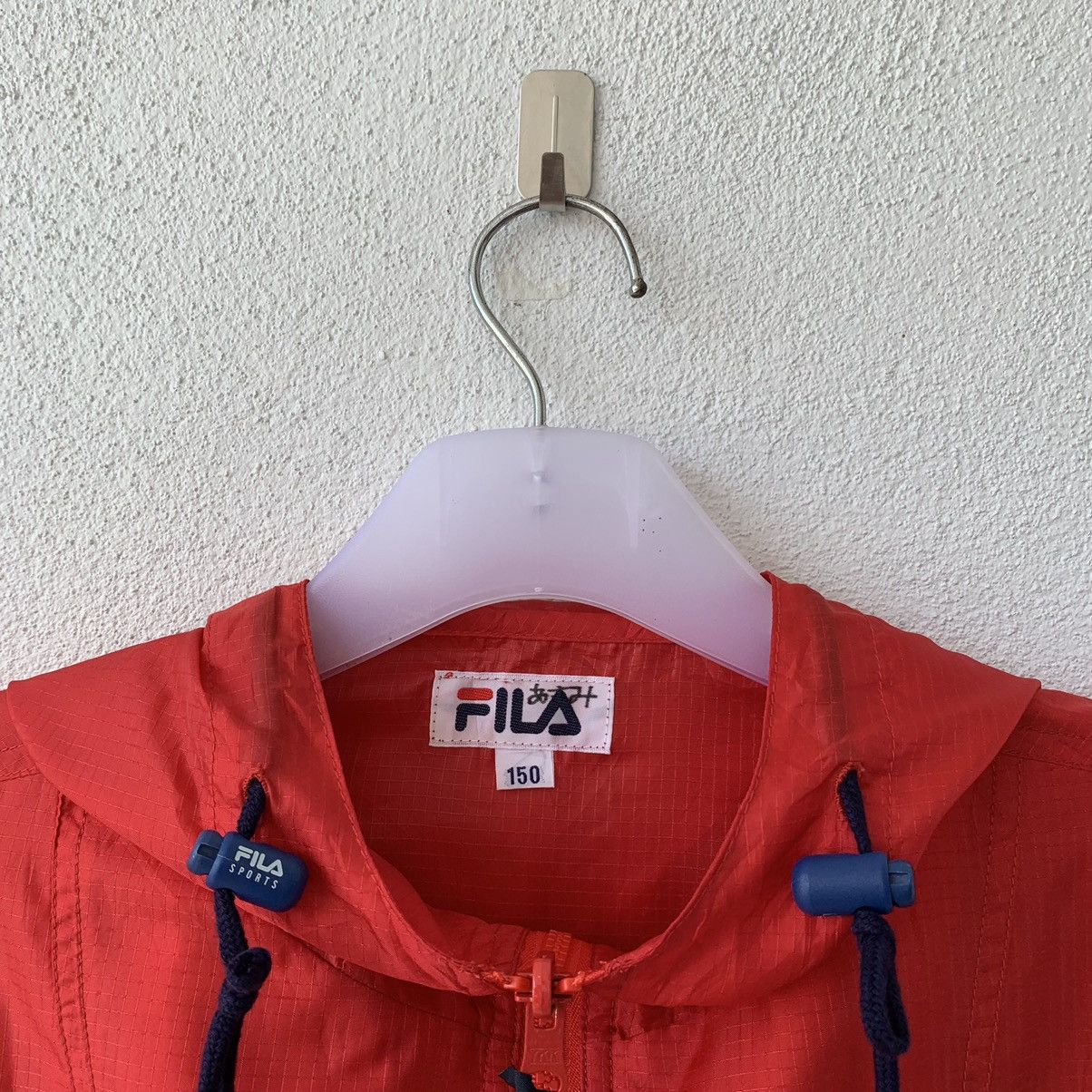 Fila × Vintage FILA windbreker jacket small logo.. rain jacket. easy carry Size US S / EU 44-46 / 1 - 6 Thumbnail