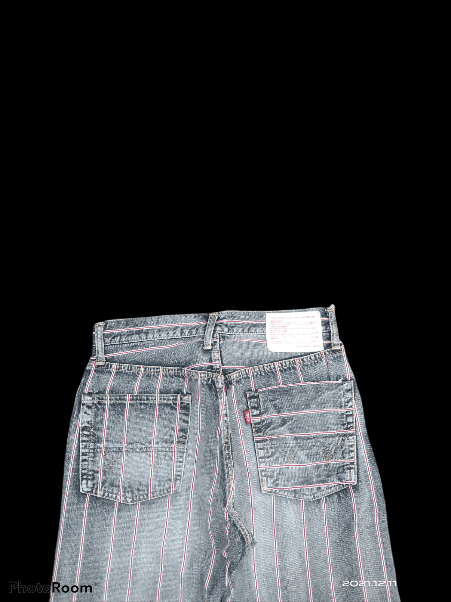 Japanese Brand HOT ITEM🔥DiSTRESSED FLARE EDWIN FULL SELVEDGE JAPAN Size US 29 - 4 Thumbnail