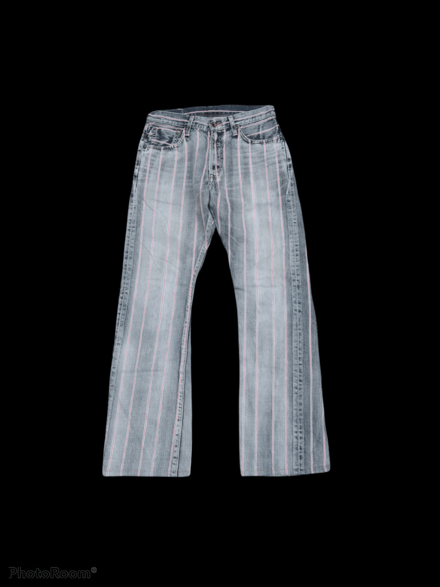 Japanese Brand HOT ITEM🔥DiSTRESSED FLARE EDWIN FULL SELVEDGE JAPAN Size US 29 - 1 Thumbnail