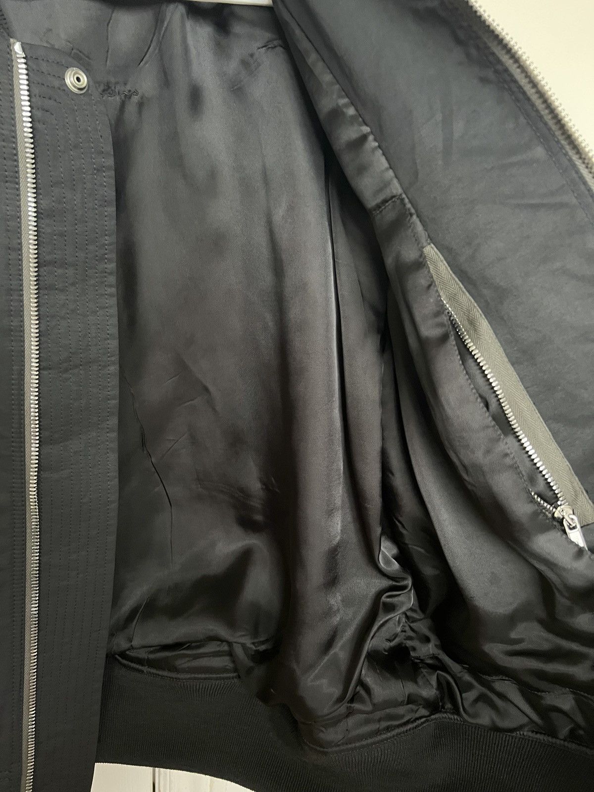 Rick Owens Rick Owens Cropped Flight Jacket IT50 Size US L / EU 52-54 / 3 - 5 Thumbnail