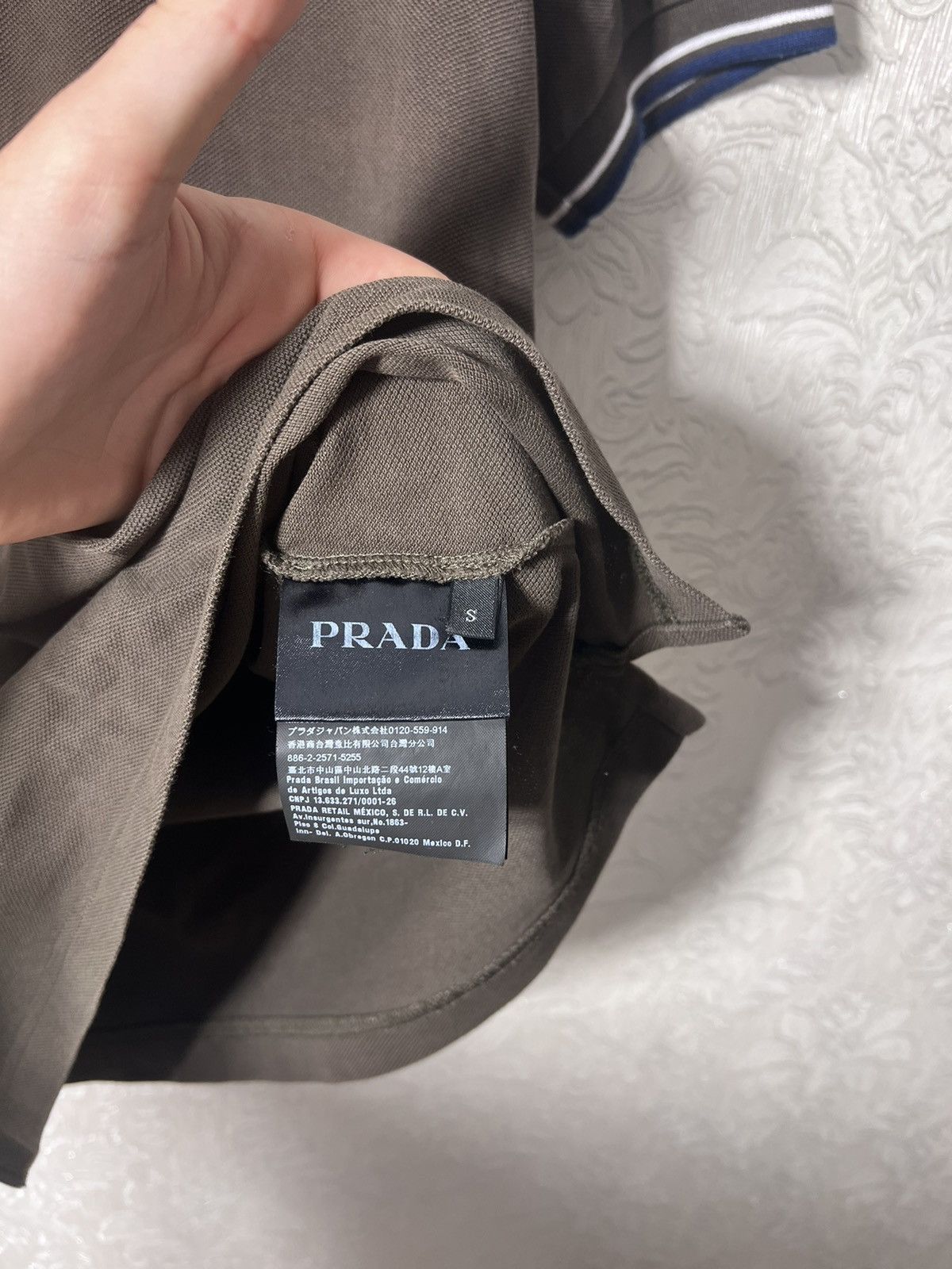 Prada Prada Polo t shirt red tab Size US S / EU 44-46 / 1 - 7 Thumbnail