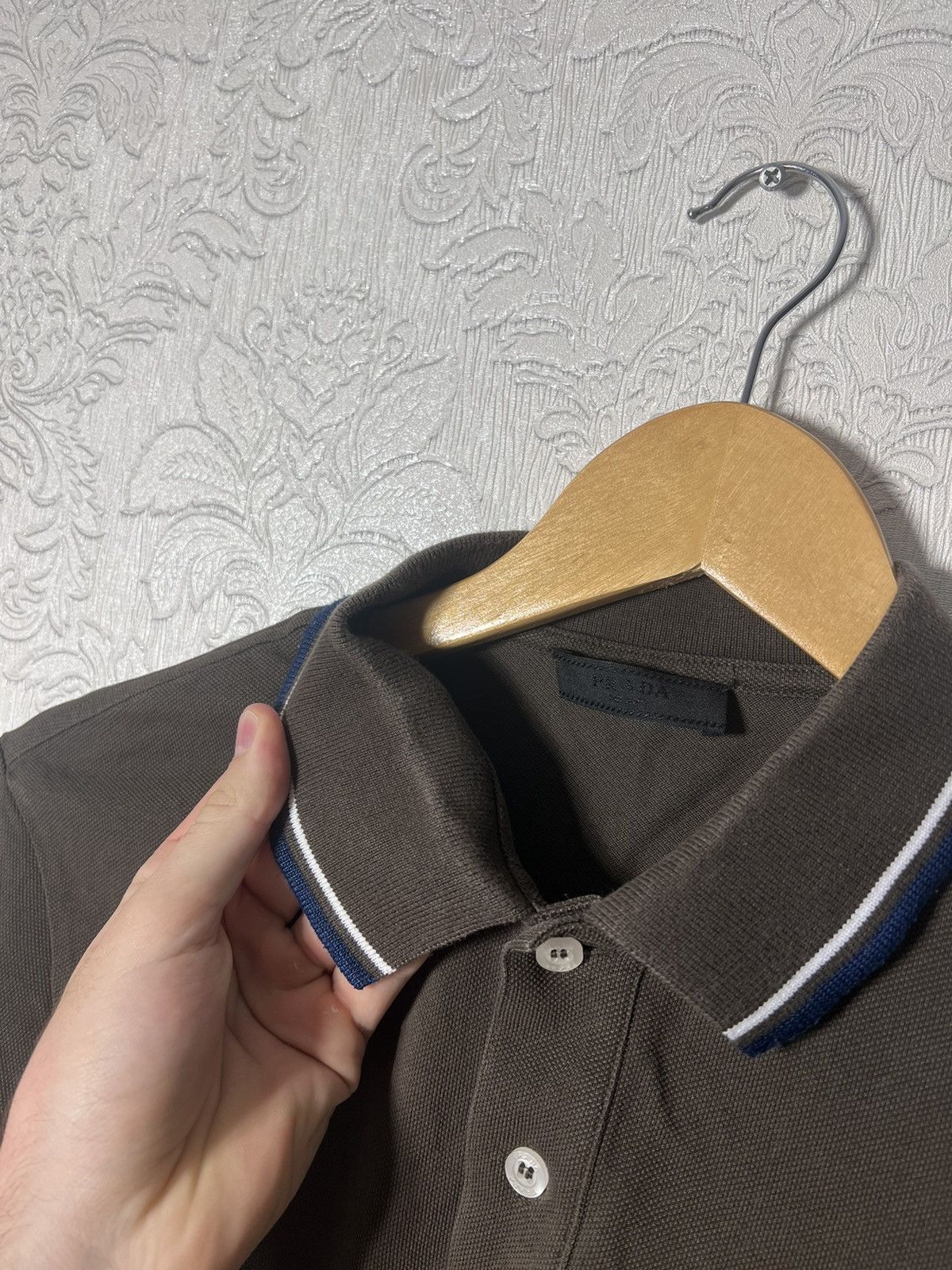 Prada Prada Polo t shirt red tab Size US S / EU 44-46 / 1 - 6 Thumbnail