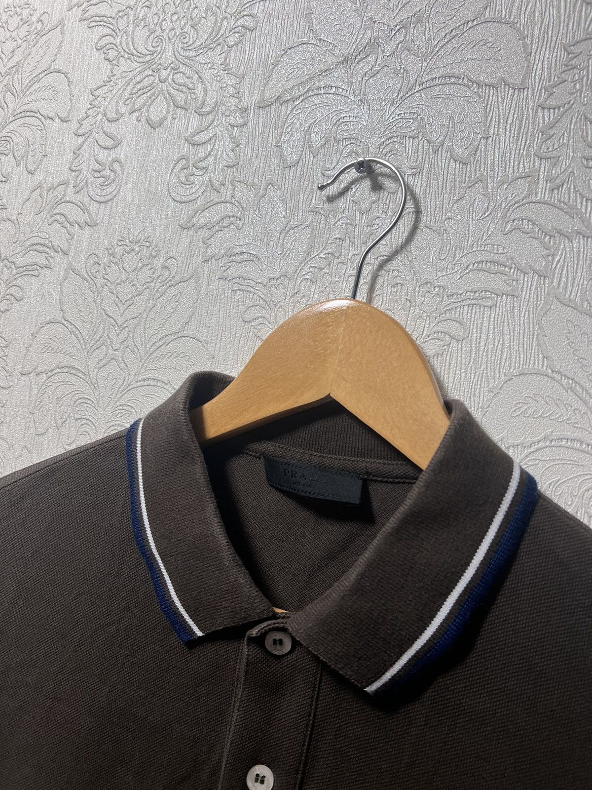 Prada Prada Polo t shirt red tab Size US S / EU 44-46 / 1 - 5 Thumbnail
