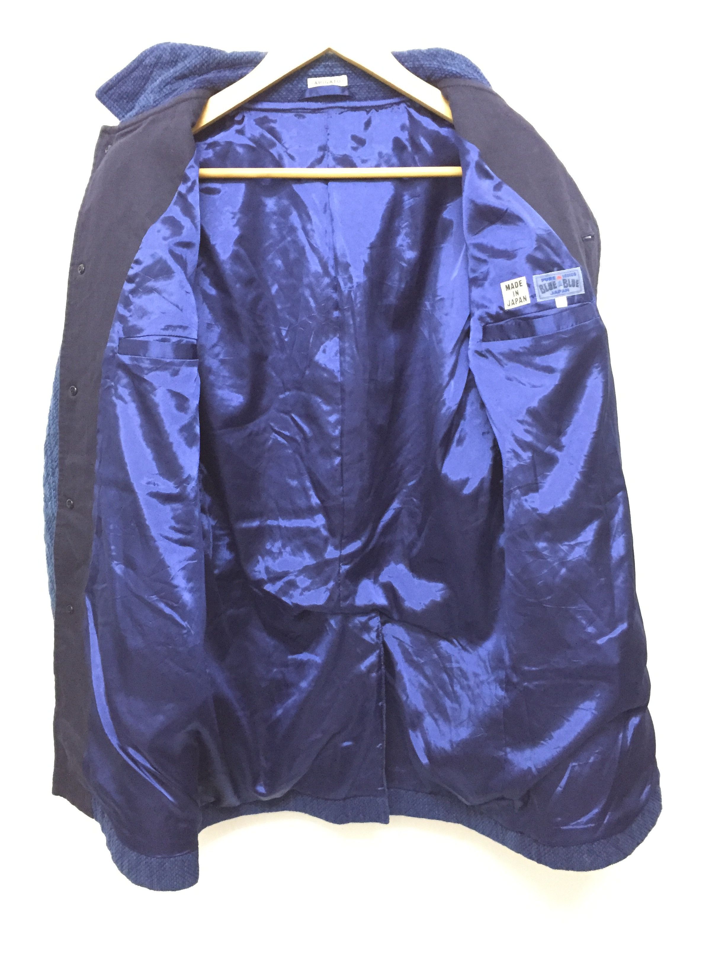 Blue Blue Japan Pure Indigo Denim Quilted long jacket kapital Size US M / EU 48-50 / 2 - 10 Thumbnail