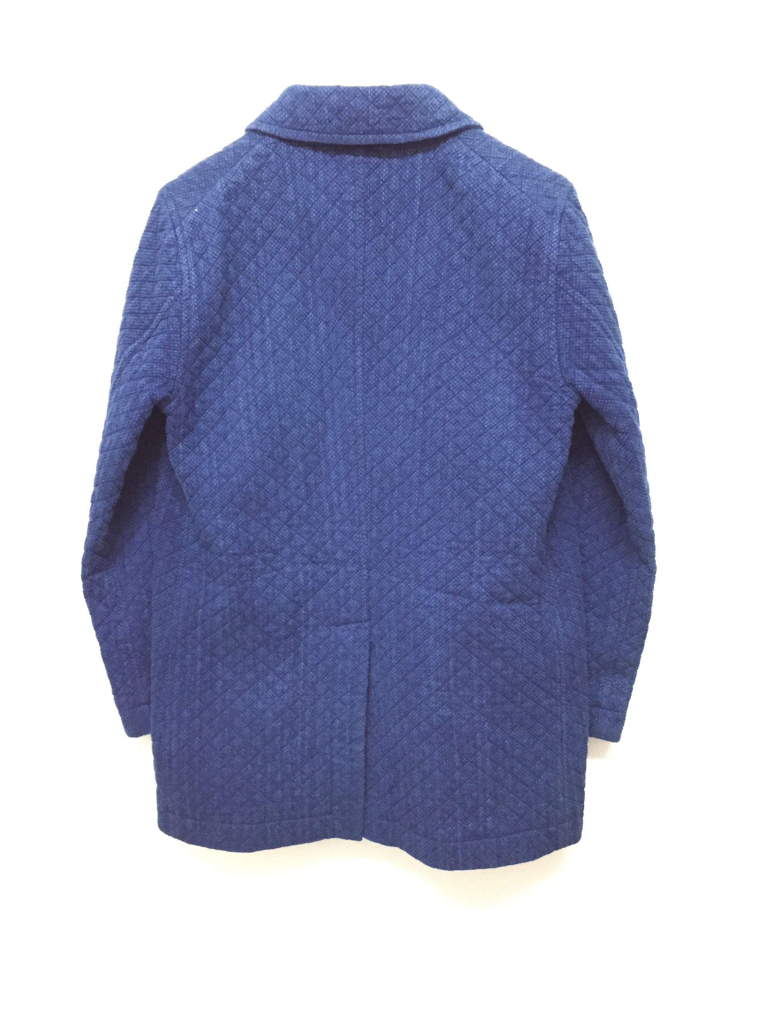 Blue Blue Japan Pure Indigo Denim Quilted long jacket kapital Size US M / EU 48-50 / 2 - 9 Thumbnail