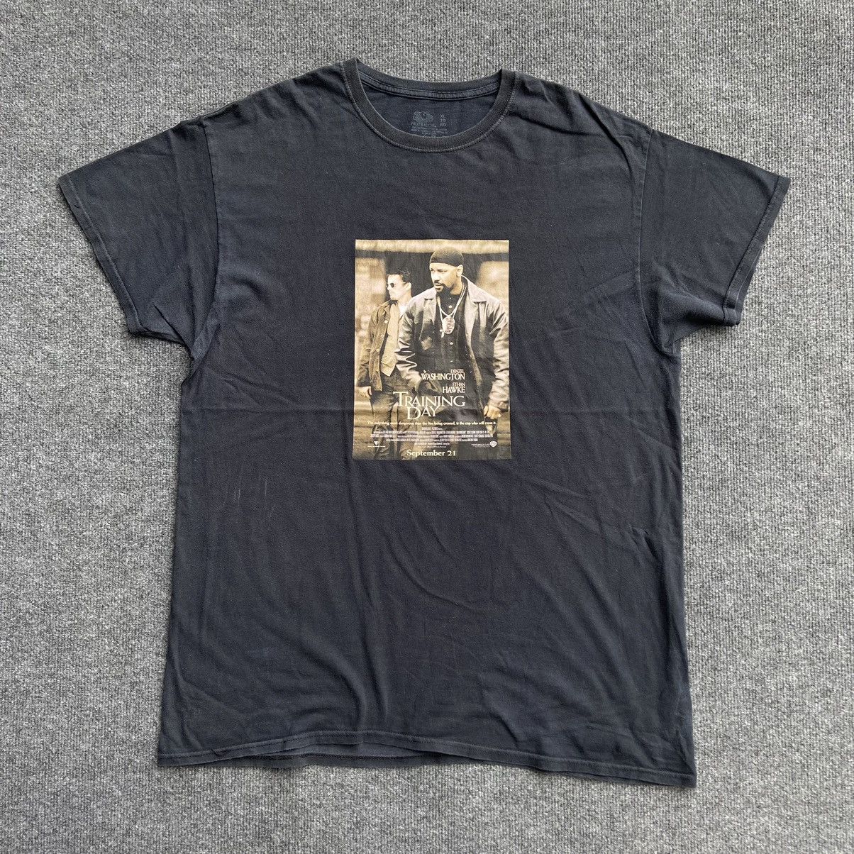 Vintage 90's Training Day american thriller movie vintage T-shirt Size US L / EU 52-54 / 3 - 1 Thumbnail