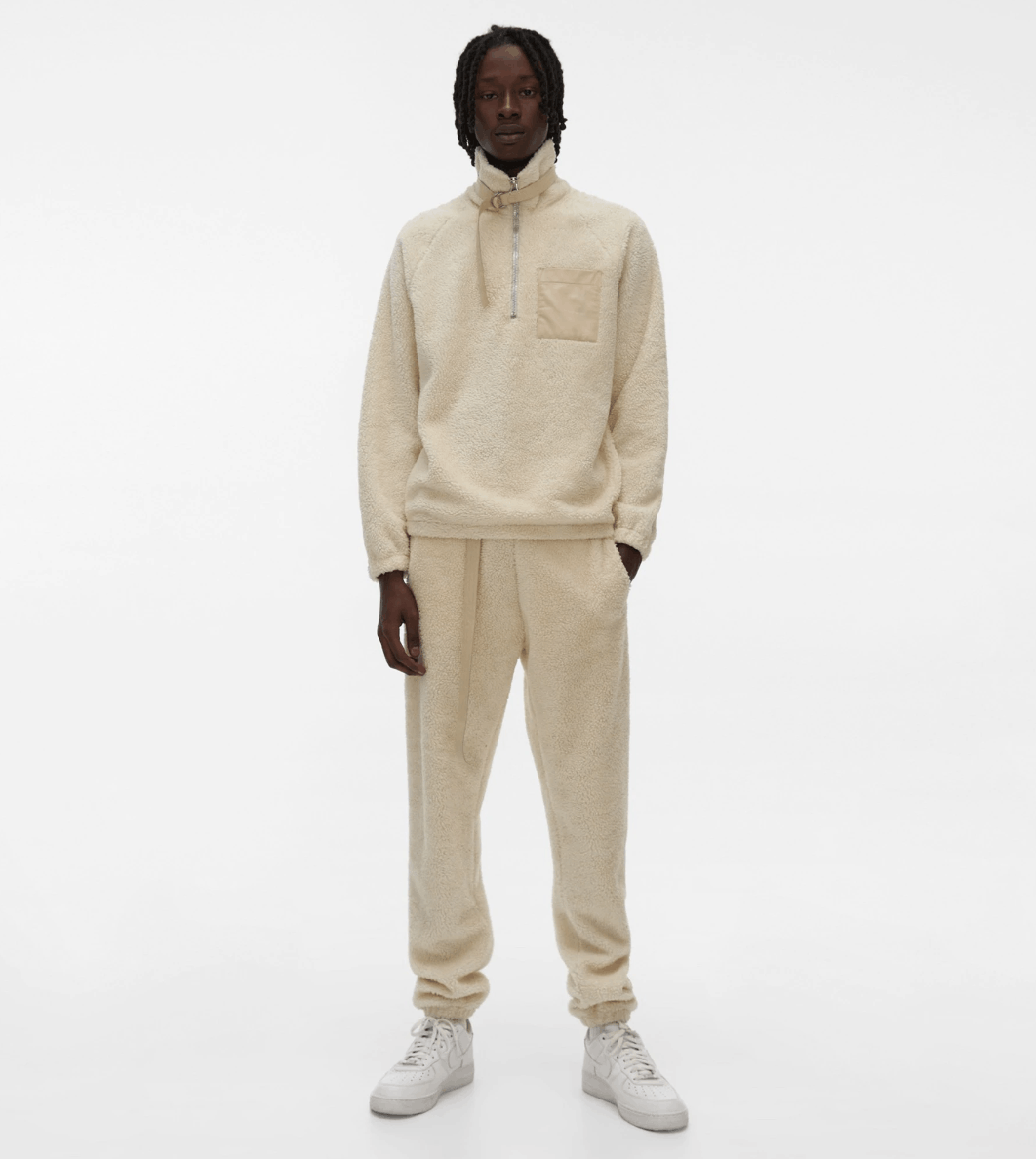 Helmut Lang HELMUT LANG Shaggy Fleece Sweatshirt Size US XXL / EU 58 / 5 - 8 Thumbnail
