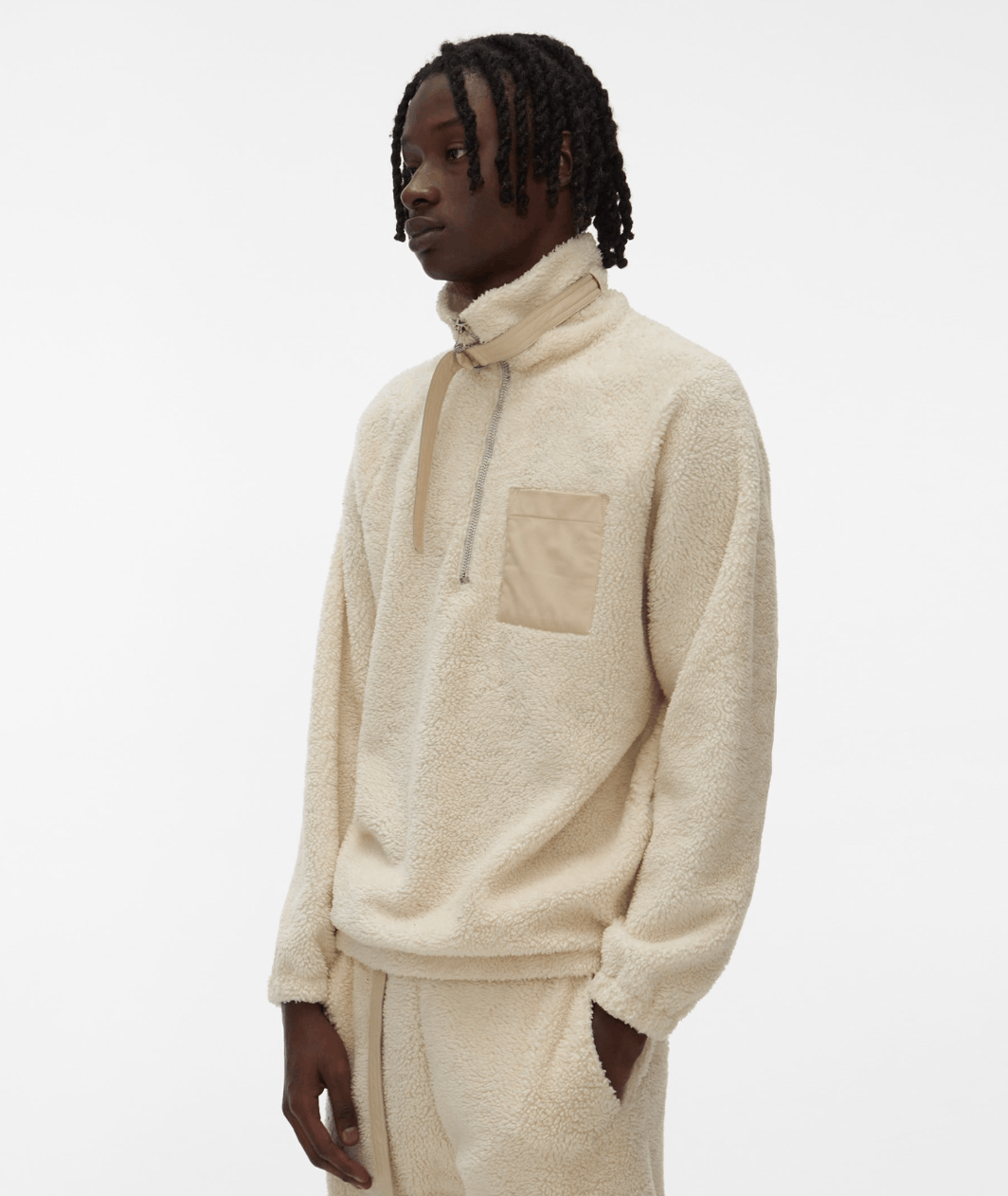 Helmut Lang HELMUT LANG Shaggy Fleece Sweatshirt Size US XXL / EU 58 / 5 - 9 Thumbnail