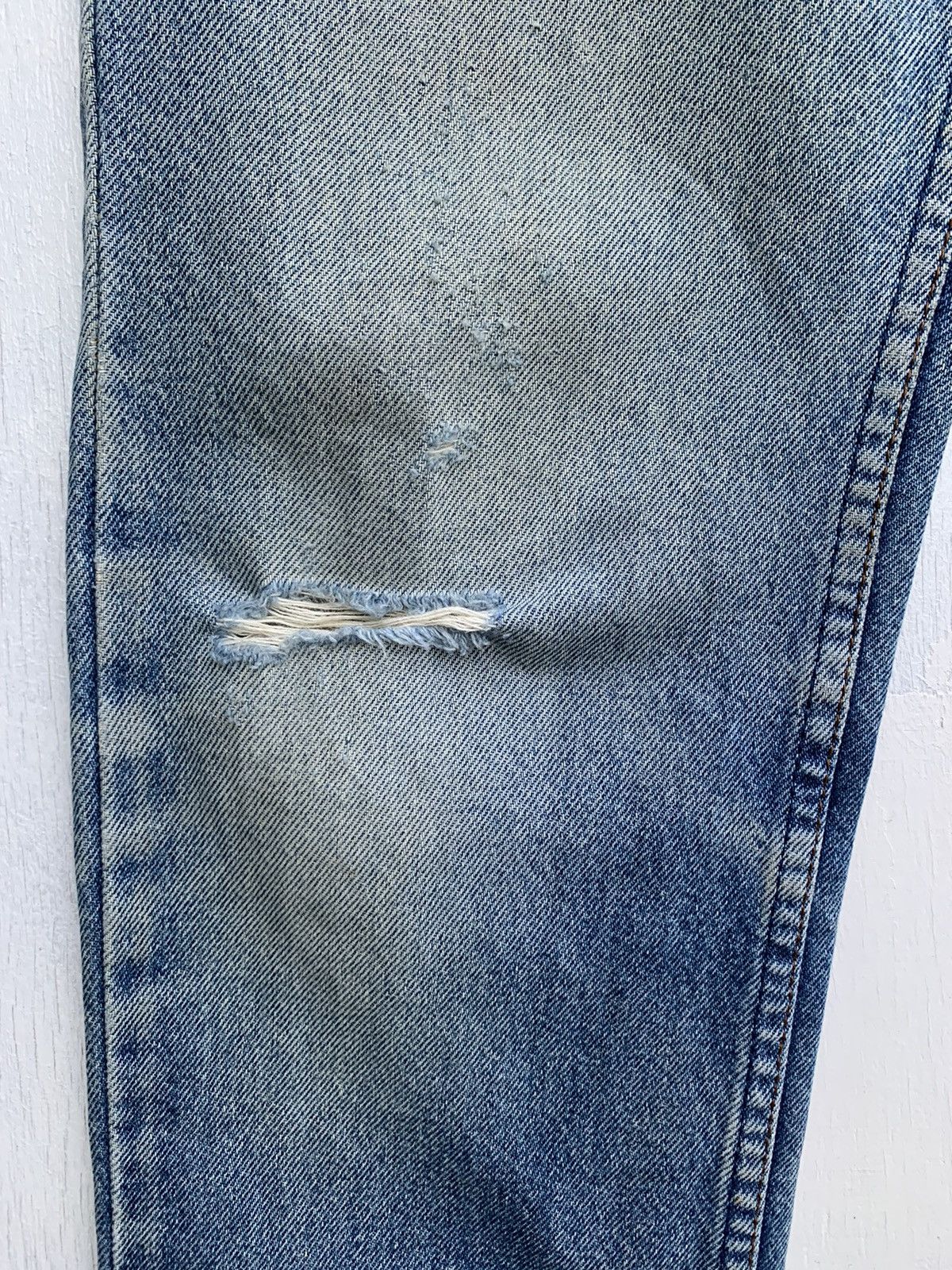 Levi's × Vintage Vintage Levis 606 Orange Tag Distressed Denim Size US 29 - 4 Thumbnail