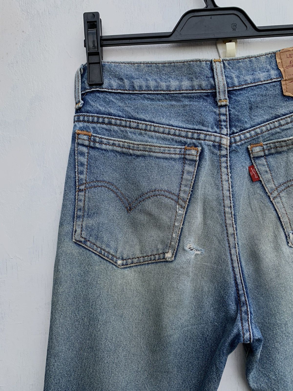 Levi's × Vintage Vintage Levis 606 Orange Tag Distressed Denim Size US 29 - 18 Thumbnail