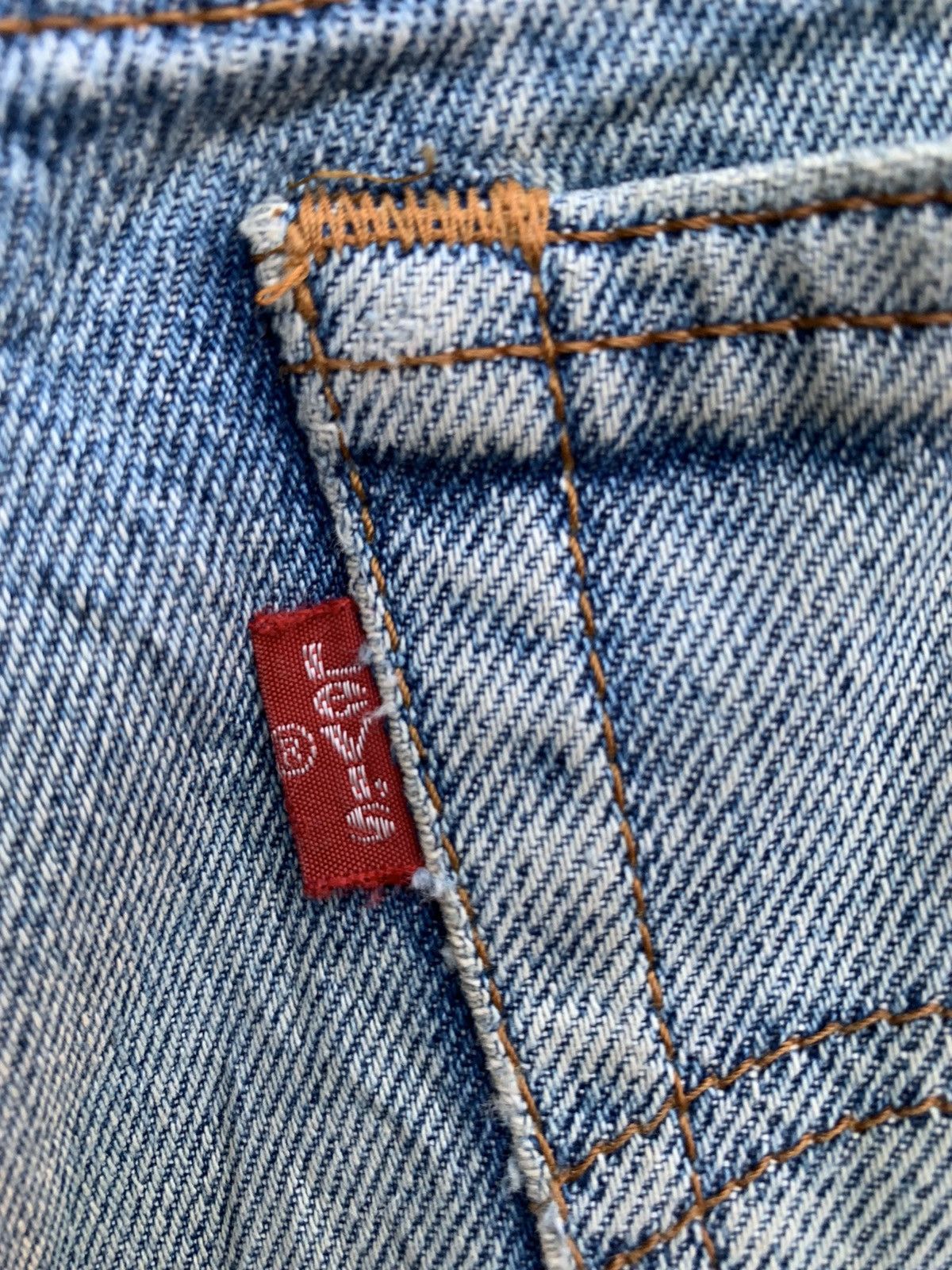 Levi's × Vintage Vintage Levis 606 Orange Tag Distressed Denim Size US 29 - 22 Thumbnail