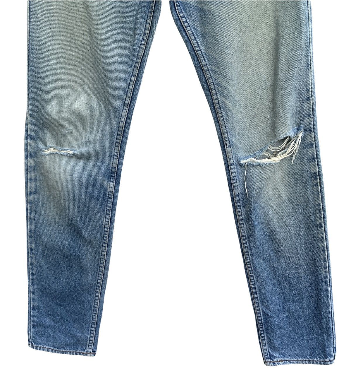 Levi's × Vintage Vintage Levis 606 Orange Tag Distressed Denim Size US 29 - 3 Thumbnail