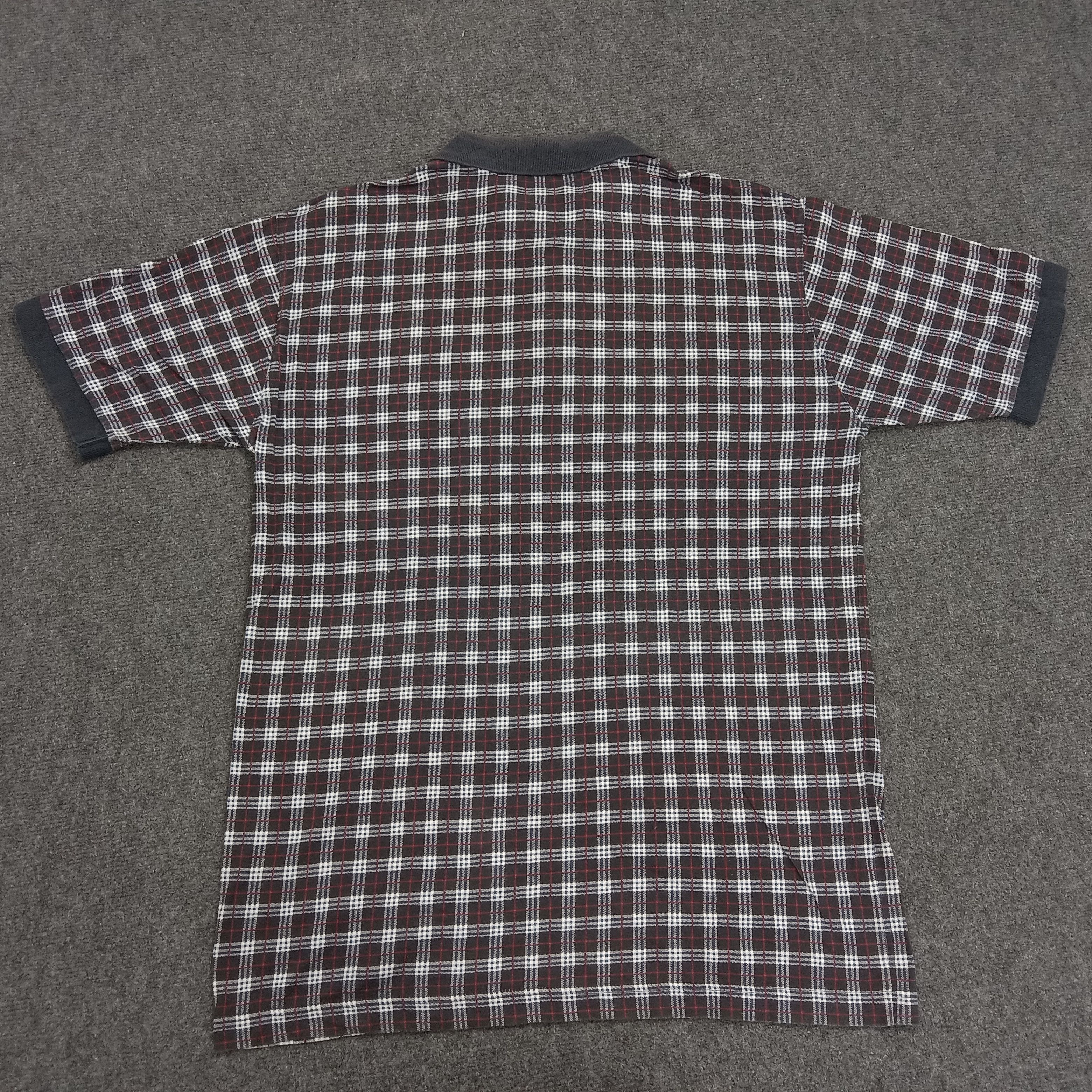 Burberry × Vintage Vintage BURBERRY'S Nova Check Polo Shirt Size US L / EU 52-54 / 3 - 4 Thumbnail