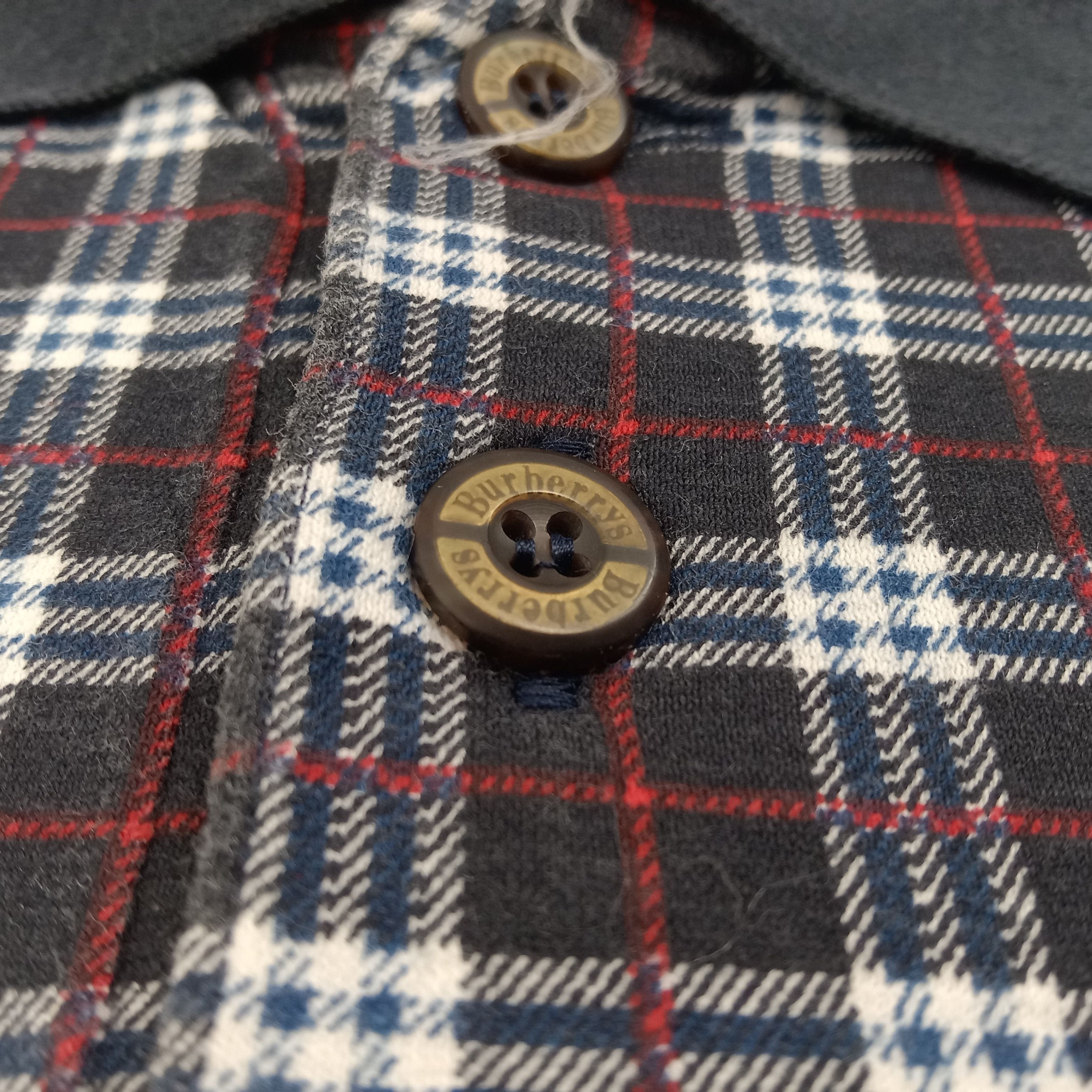 Burberry × Vintage Vintage BURBERRY'S Nova Check Polo Shirt Size US L / EU 52-54 / 3 - 3 Thumbnail