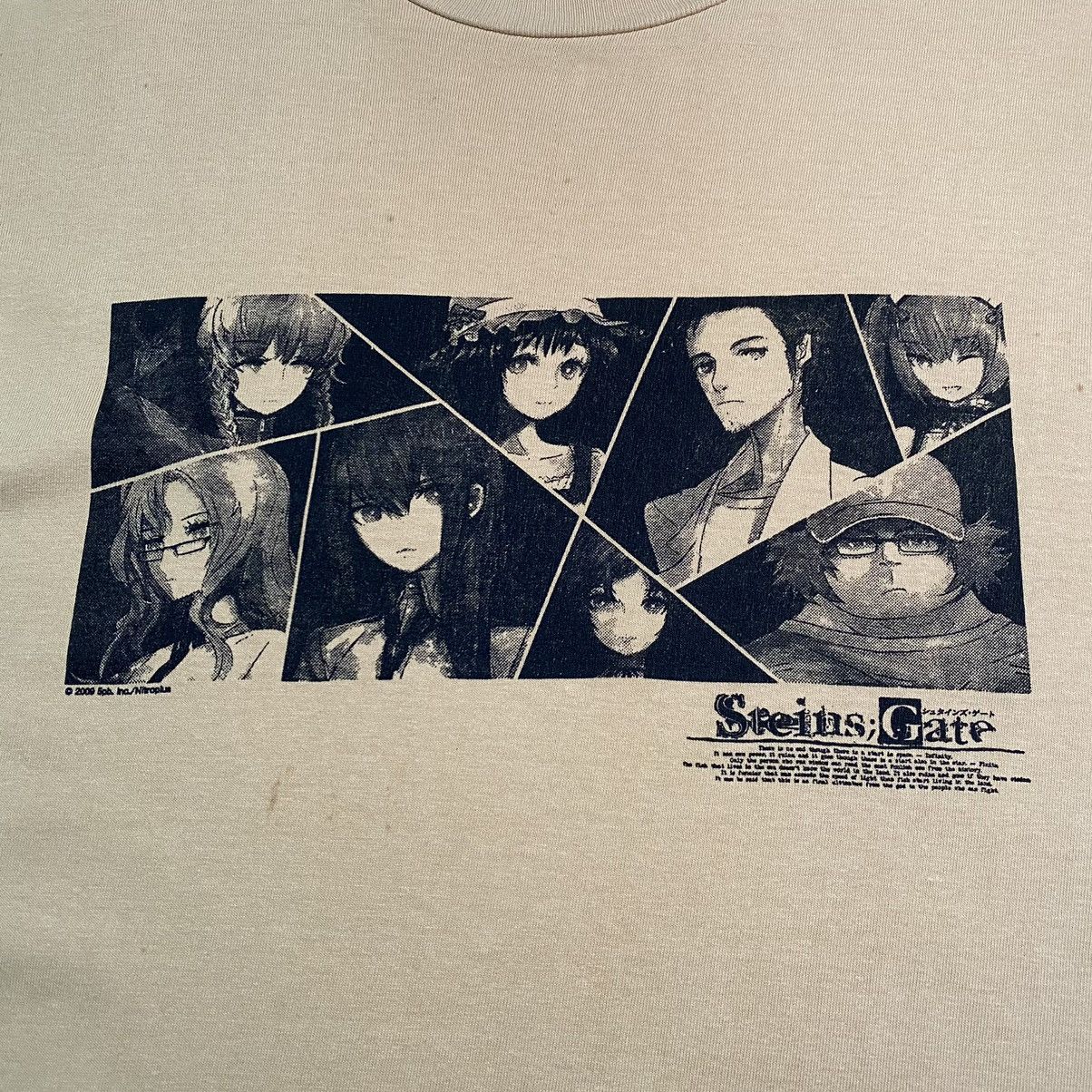 Anime 💥RARE💥 STEINS ; GATE FULL CHARACTERS ANIME T SHIRT Size US L / EU 52-54 / 3 - 4 Thumbnail