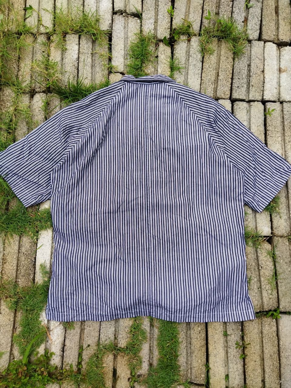 Jil Sander × Uniqlo Jil Sander X Uniqlo Striped Oversized Shirt Size US L / EU 52-54 / 3 - 7 Thumbnail