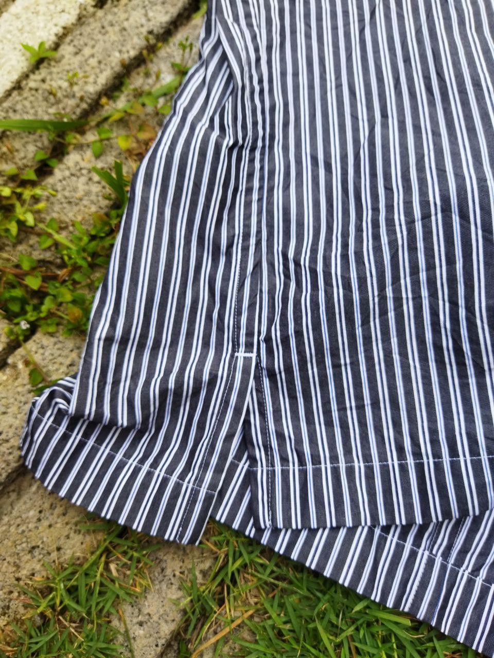 Jil Sander × Uniqlo Jil Sander X Uniqlo Striped Oversized Shirt Size US L / EU 52-54 / 3 - 6 Thumbnail
