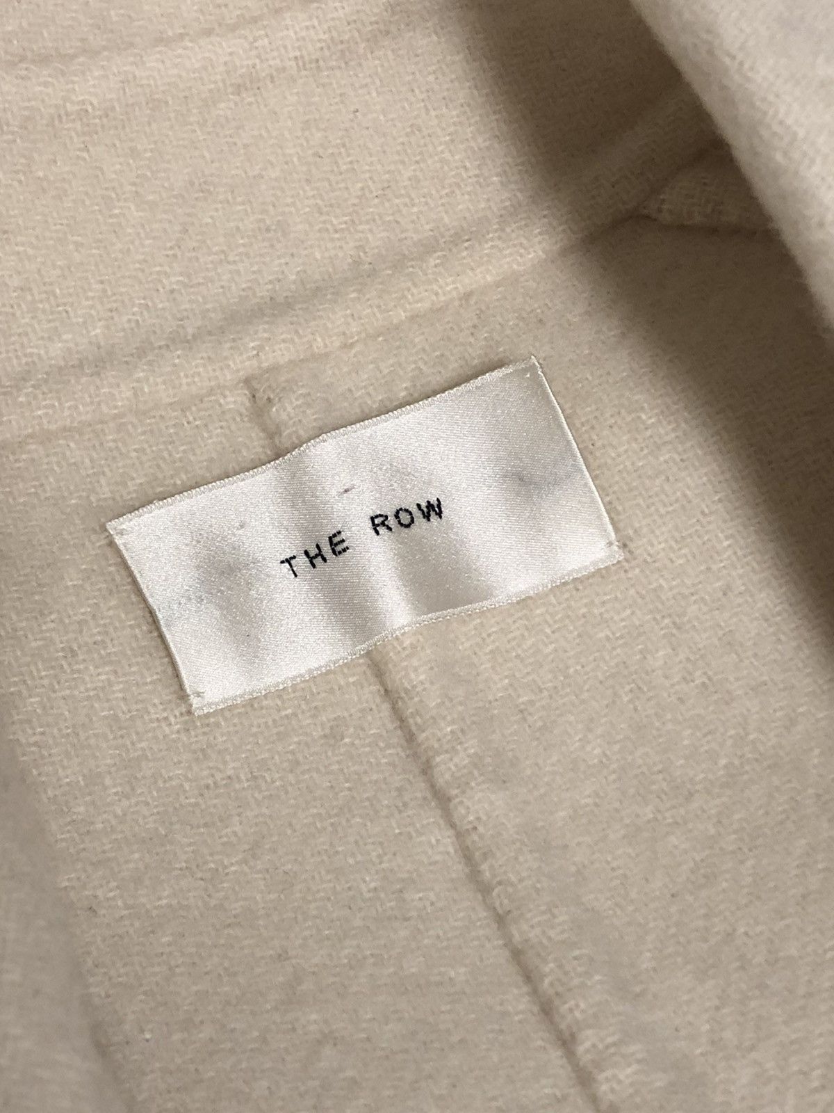 The Row Tooman Cashmere & Wool-Blend Coat In Ivory White Size 36 Size XS / US 0-2 / IT 36-38 - 5 Thumbnail