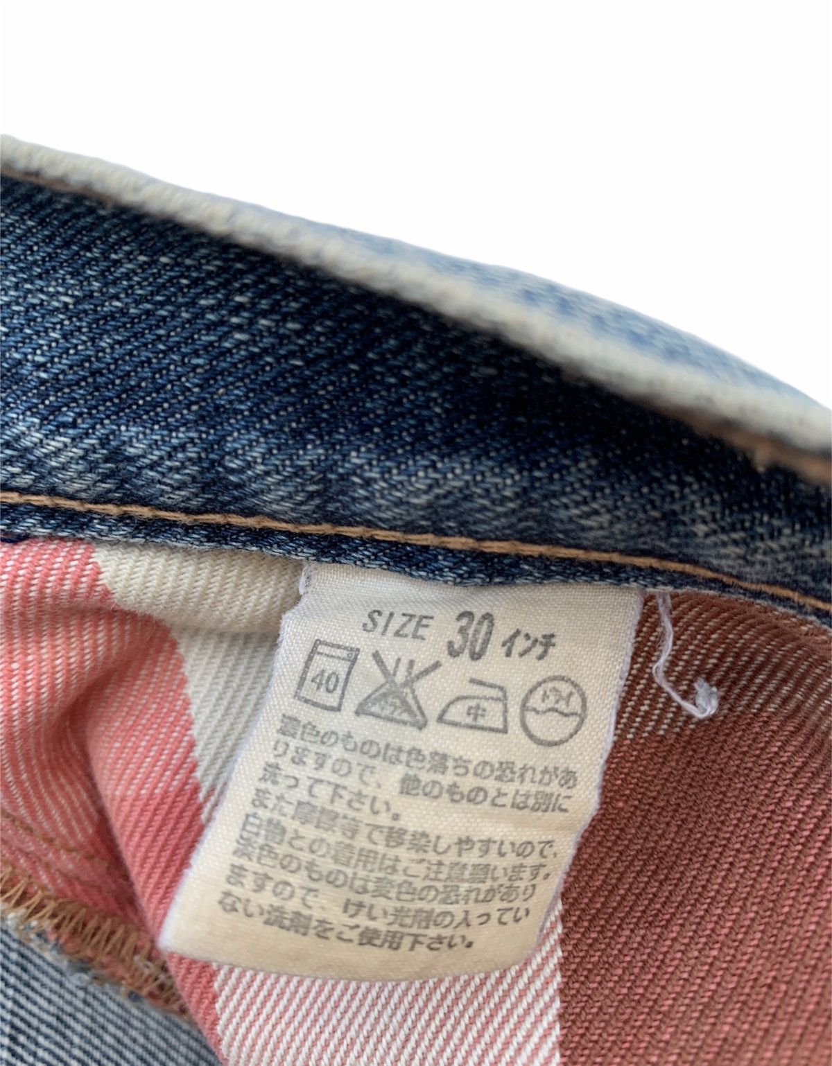Levi's × Vintage Vintage 90s Levi's Top Button J36 DISTRESSED DENIM Size US 33 - 15 Thumbnail