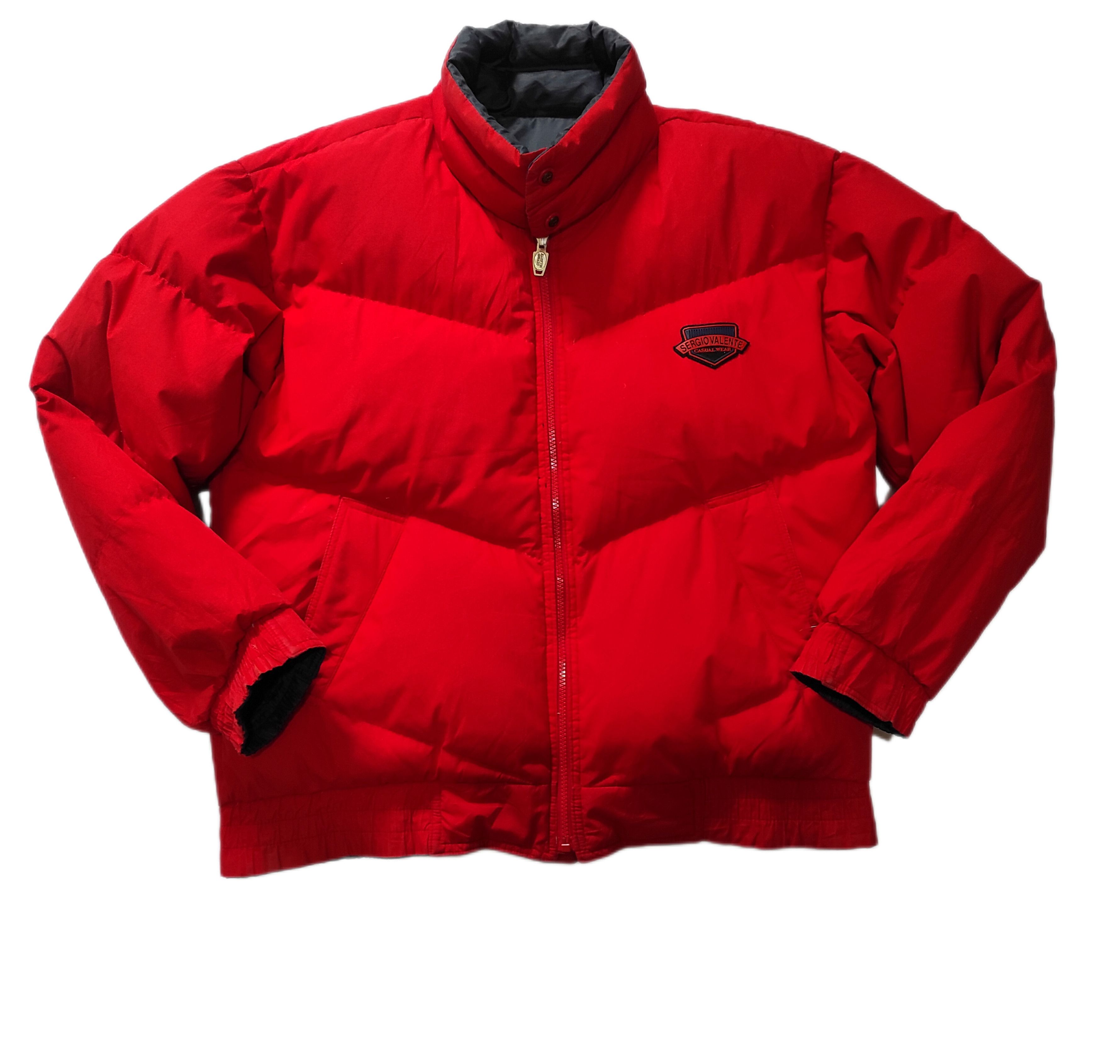 Light Goose Down Jacket Reversibel By Sergio Valente
