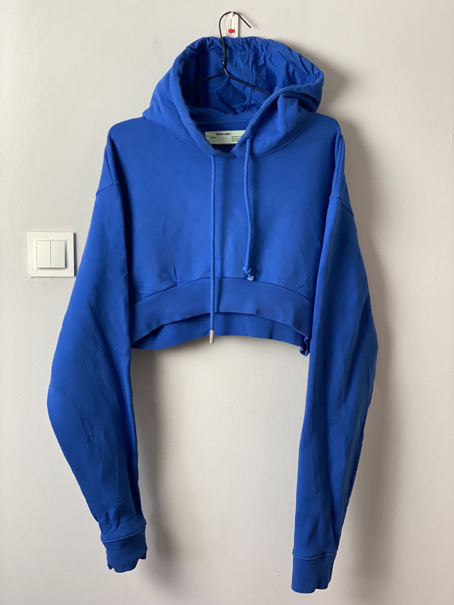 Off-White Off White cropped hoodie basic long sleeves Size US M / EU 48-50 / 2 - 1 Thumbnail