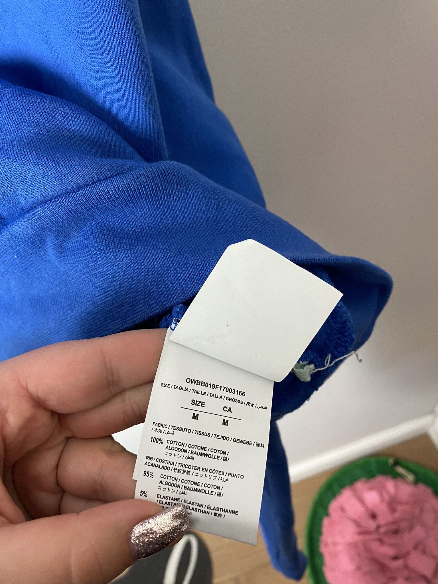 Off-White Off White cropped hoodie basic long sleeves Size US M / EU 48-50 / 2 - 5 Thumbnail