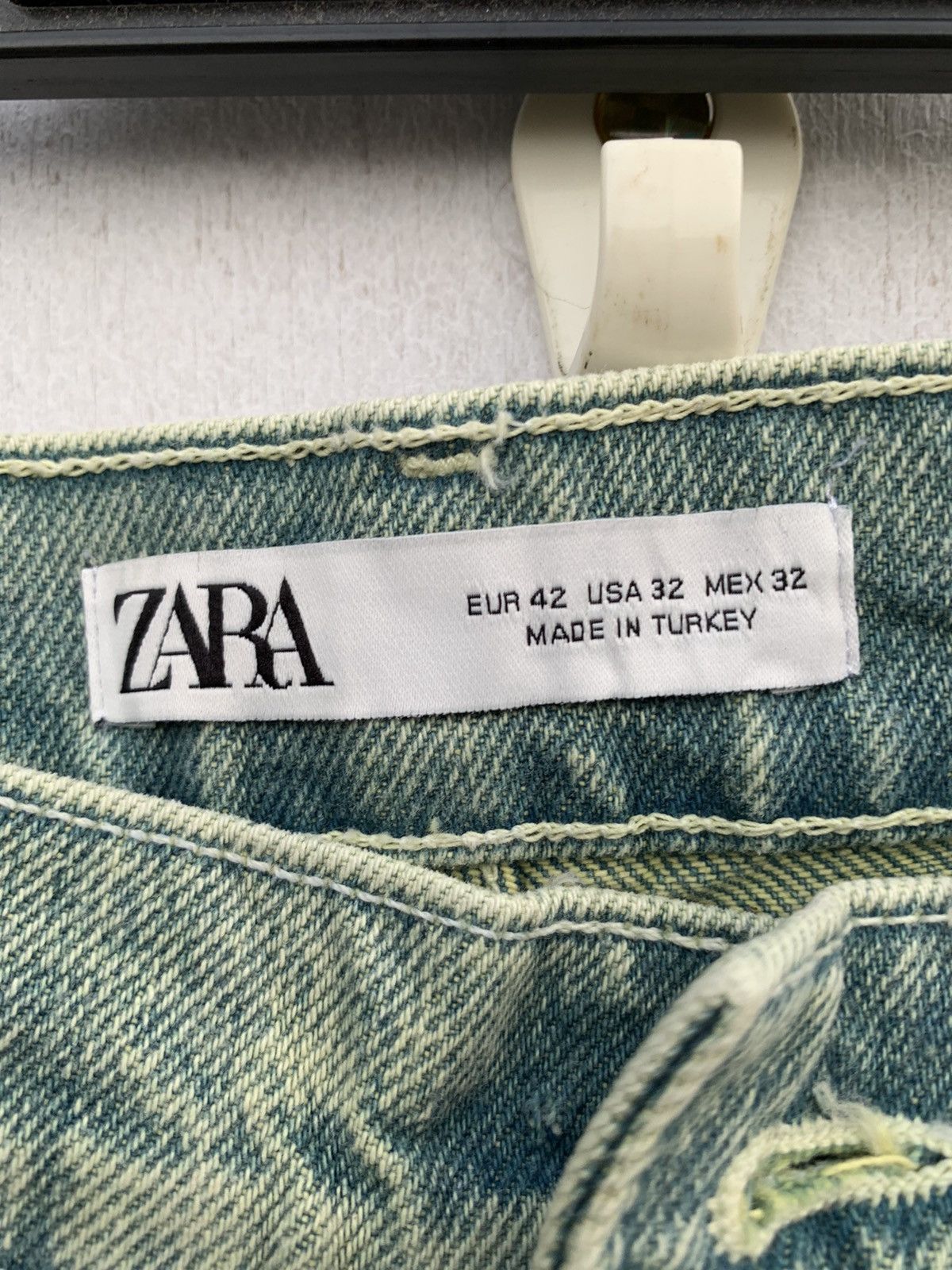 If Six Was Nine × Zara Zara Distressed Denim New With Tag Size US 33 - 18 Thumbnail