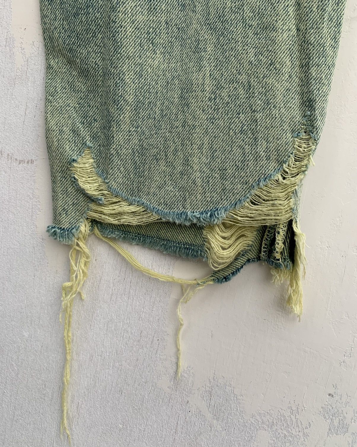 If Six Was Nine × Zara Zara Distressed Denim New With Tag Size US 33 - 15 Thumbnail