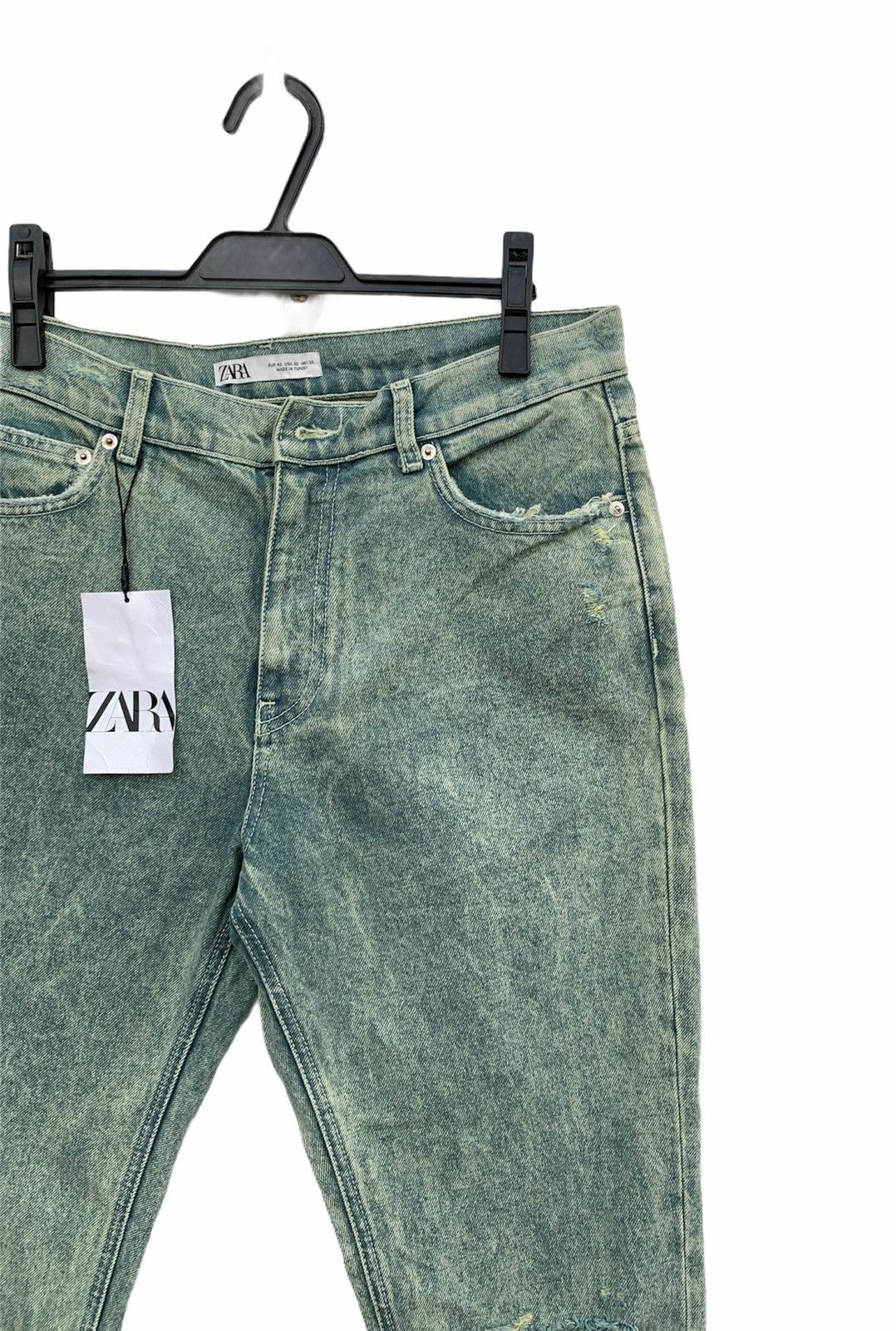 If Six Was Nine × Zara Zara Distressed Denim New With Tag Size US 33 - 5 Thumbnail