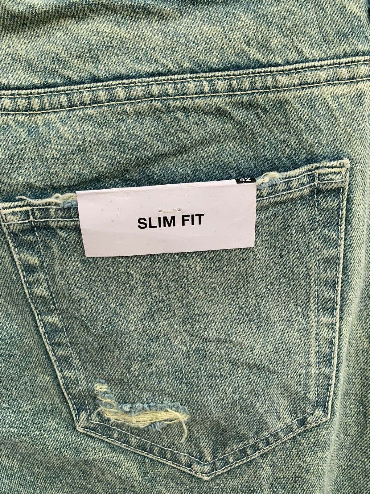 If Six Was Nine × Zara Zara Distressed Denim New With Tag Size US 33 - 13 Thumbnail