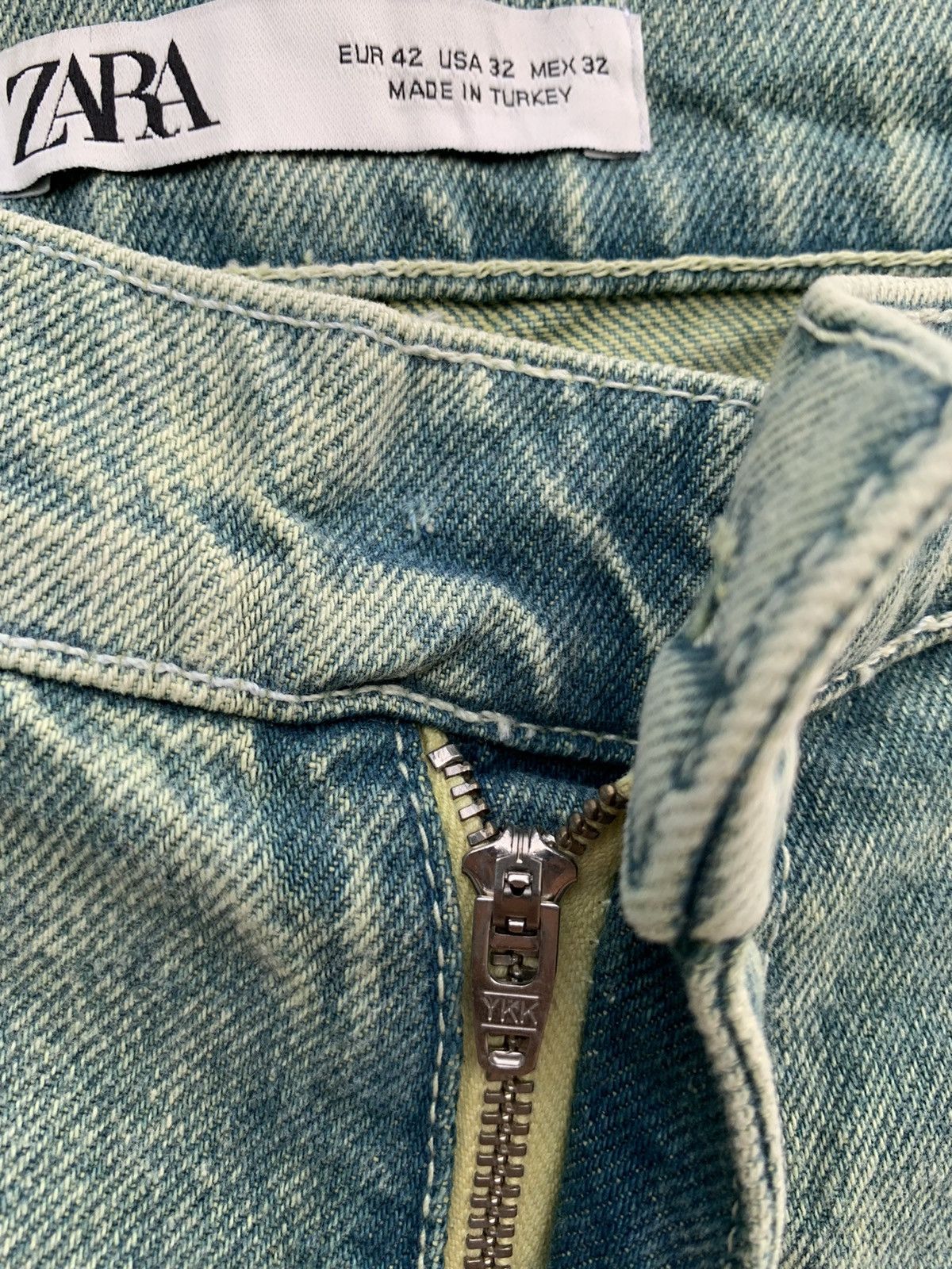 If Six Was Nine × Zara Zara Distressed Denim New With Tag Size US 33 - 12 Thumbnail