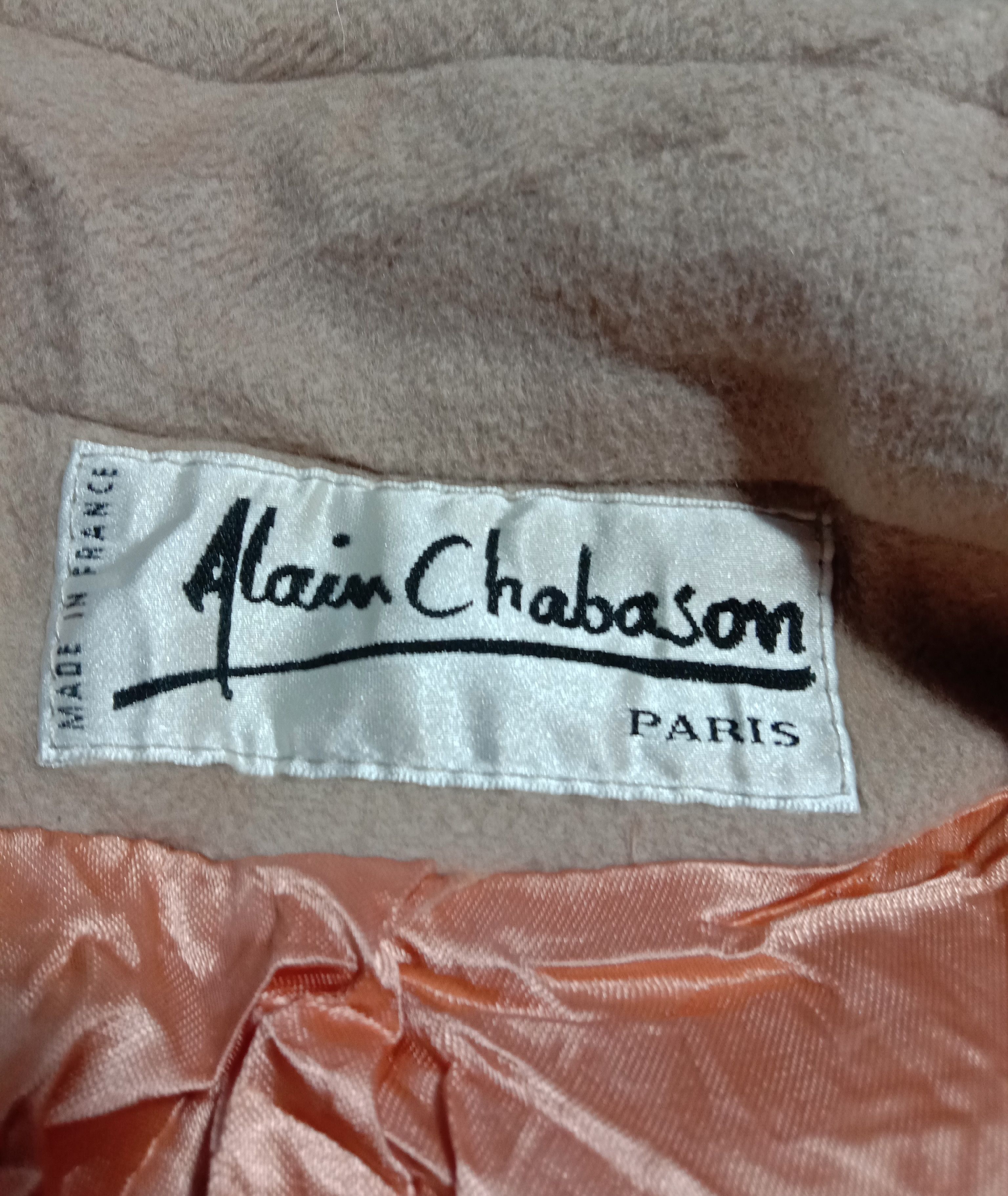 Designer Alain Chabason Made in France Heavy Trench Coats Size US L / EU 52-54 / 3 - 2 Thumbnail