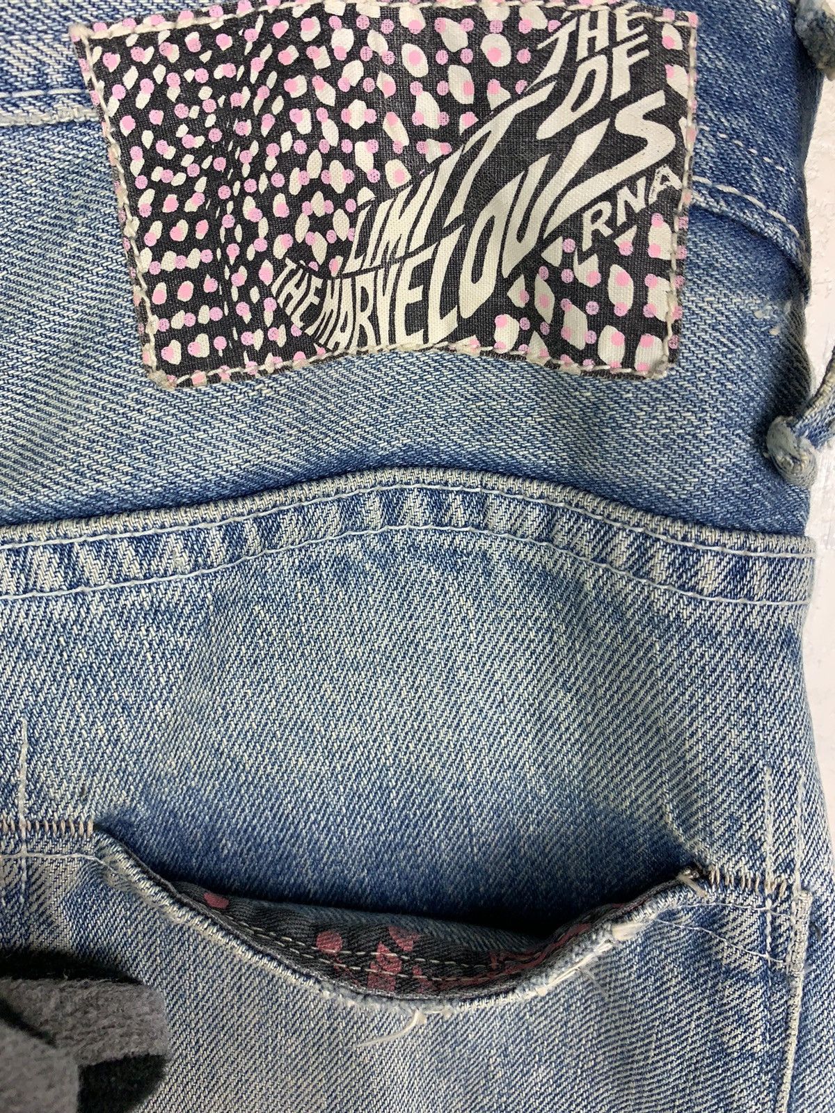 If Six Was Nine × Japanese Brand Japanese Brand The Limit Of The Marvelous RNA Distressed Size US 34 / EU 50 - 18 Thumbnail
