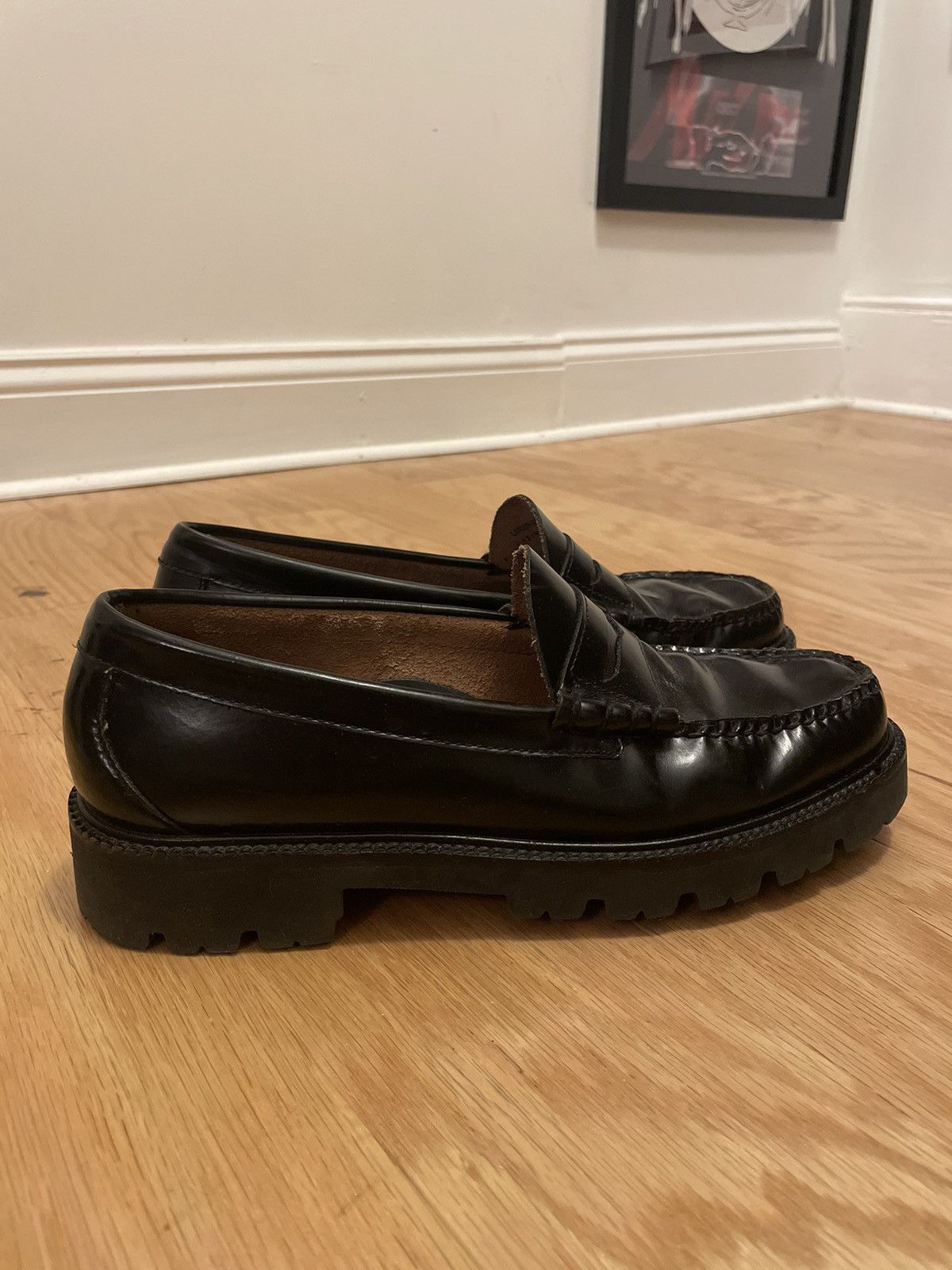 GH BASS Leather Wallace Lug Loafers main image 1