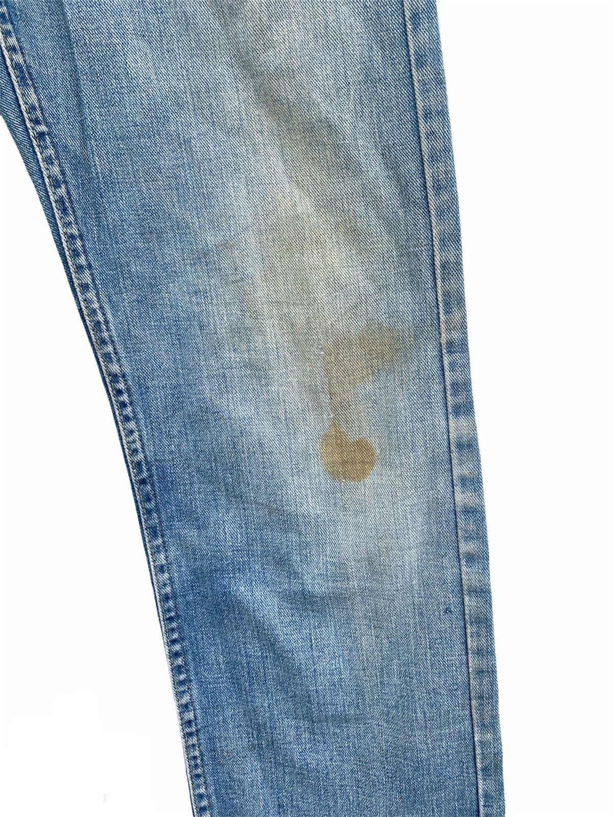 Lee × Vintage Vintage Lee Raiders Distressed Denim Blue Pants Size US 30 / EU 46 - 7 Thumbnail
