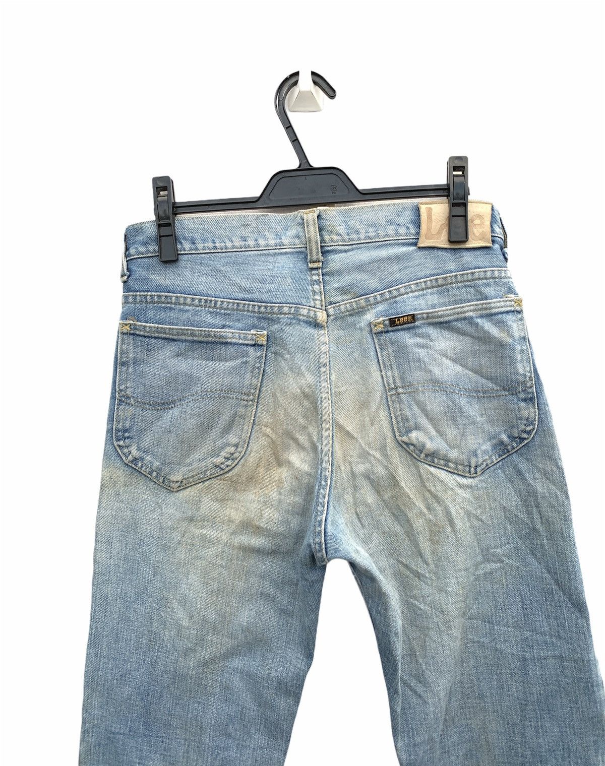 Lee × Vintage Vintage Lee Raiders Distressed Denim Blue Pants Size US 30 / EU 46 - 8 Thumbnail