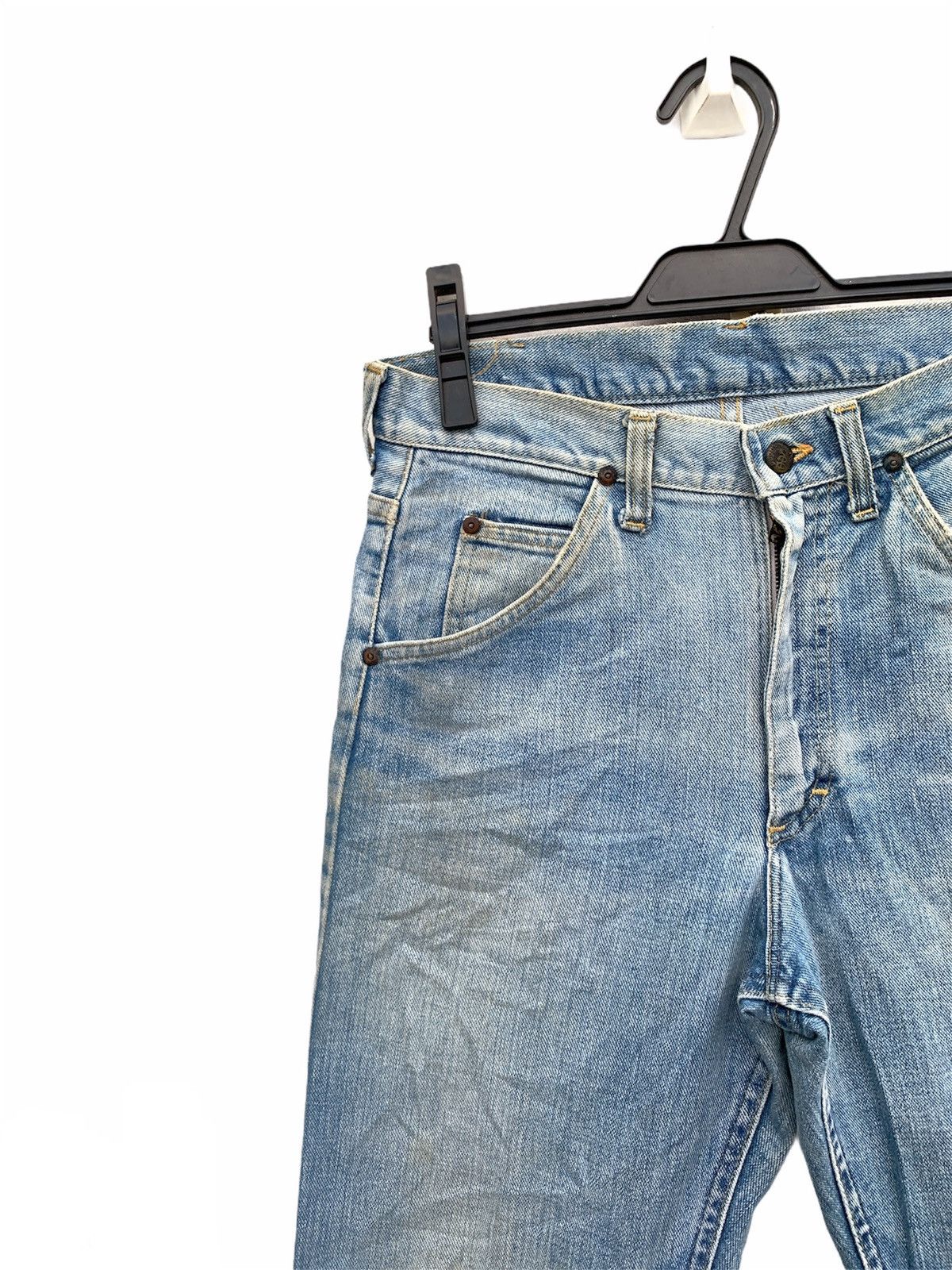 Lee × Vintage Vintage Lee Raiders Distressed Denim Blue Pants Size US 30 / EU 46 - 5 Thumbnail