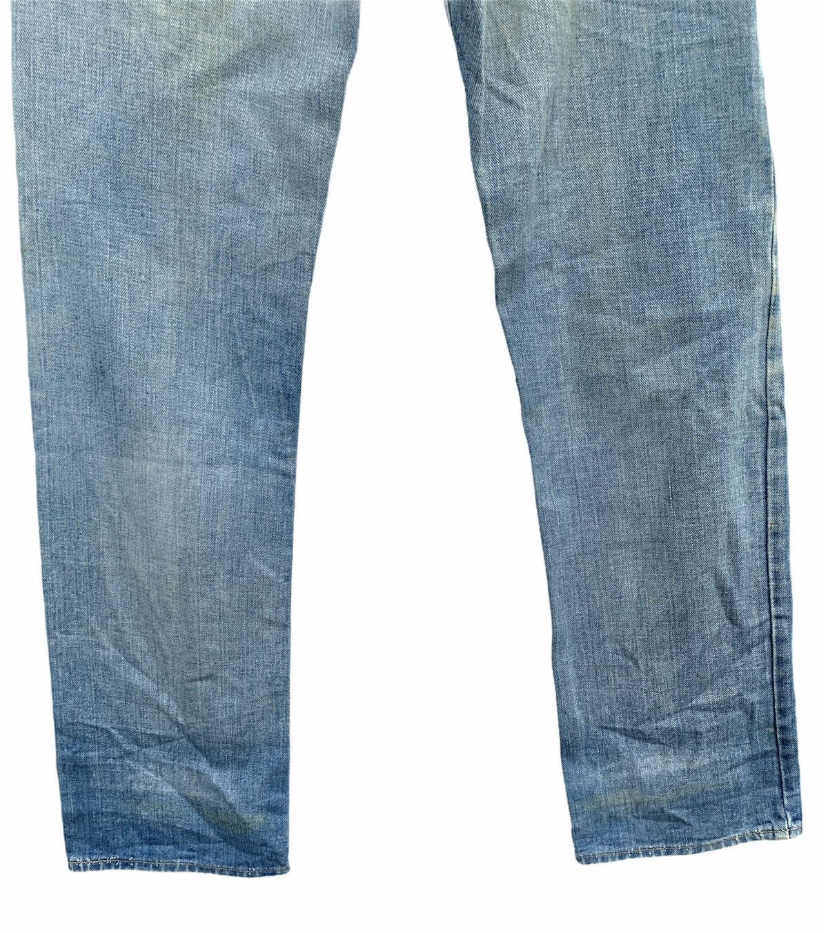 Lee × Vintage Vintage Lee Raiders Distressed Denim Blue Pants Size US 30 / EU 46 - 9 Thumbnail