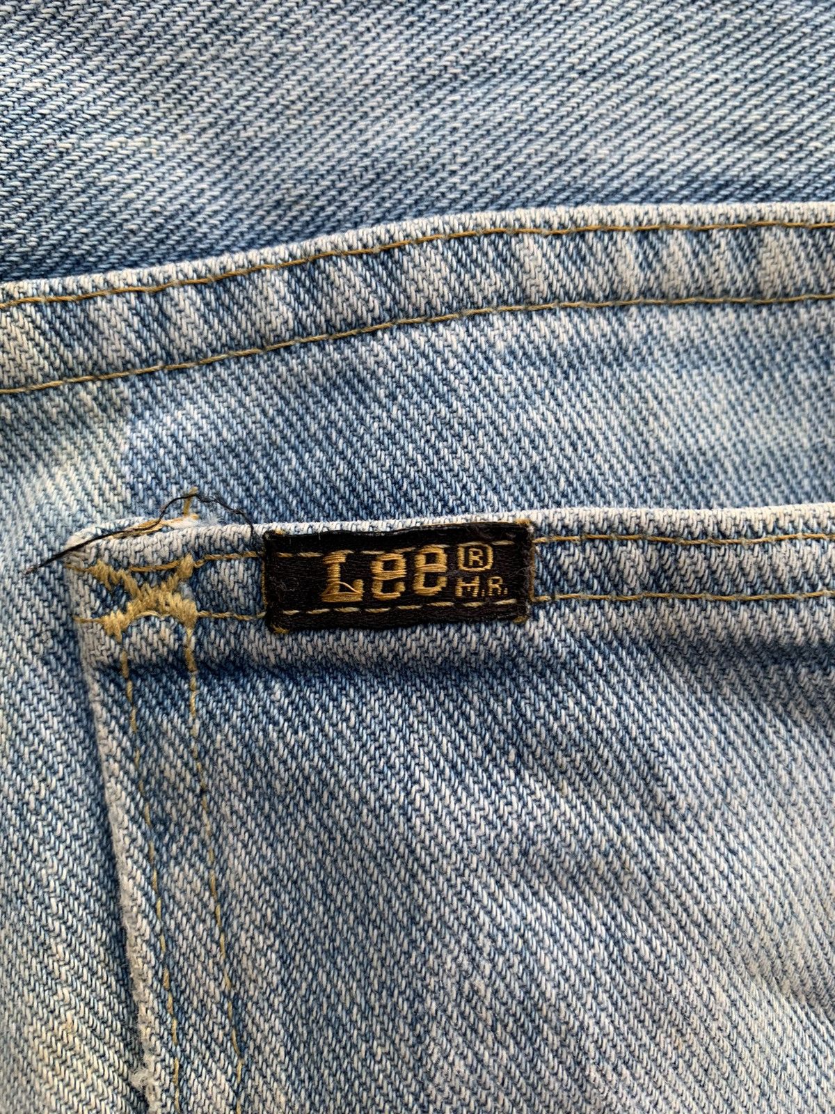Lee × Vintage Vintage Lee Raiders Distressed Denim Blue Pants Size US 30 / EU 46 - 18 Thumbnail