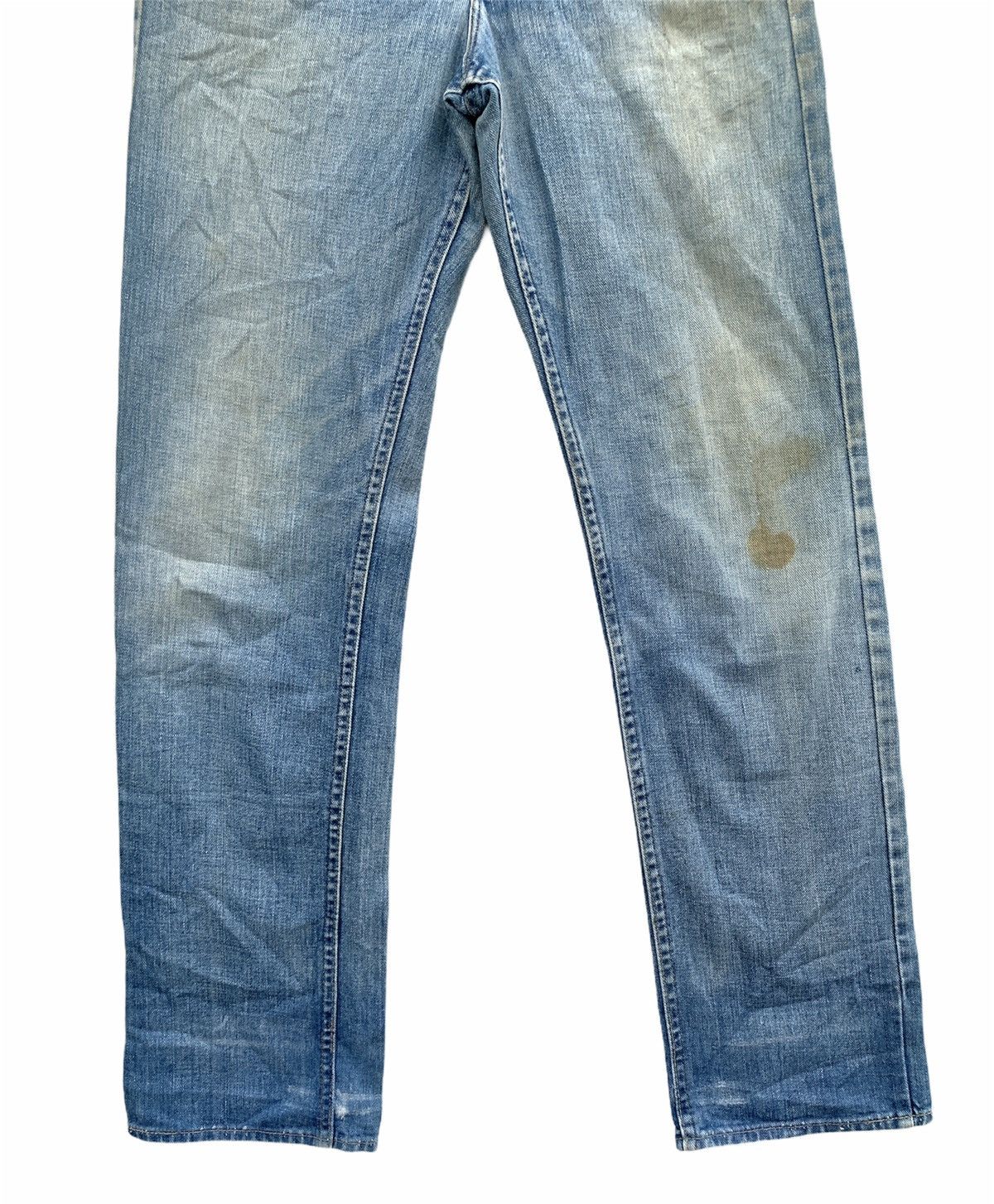 Lee × Vintage Vintage Lee Raiders Distressed Denim Blue Pants Size US 30 / EU 46 - 4 Thumbnail