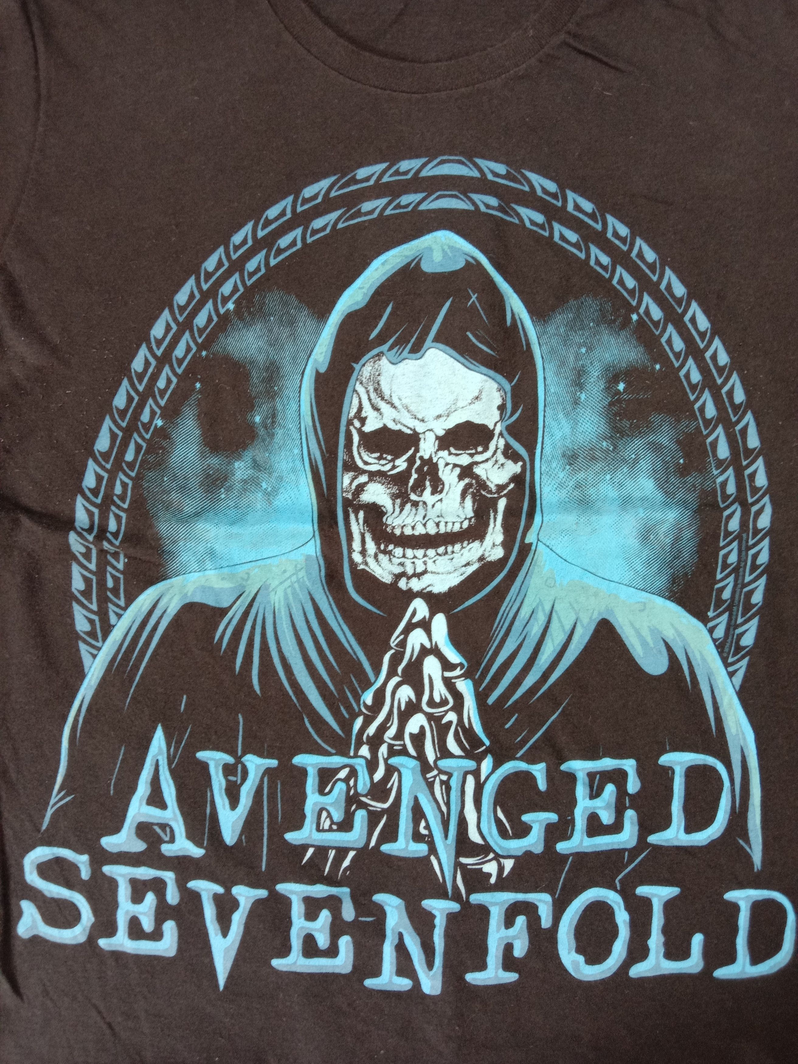 Band Tees Avenged Sevenfold A7x Band Tee Speed Metal Core Size US L / EU 52-54 / 3 - 2 Thumbnail