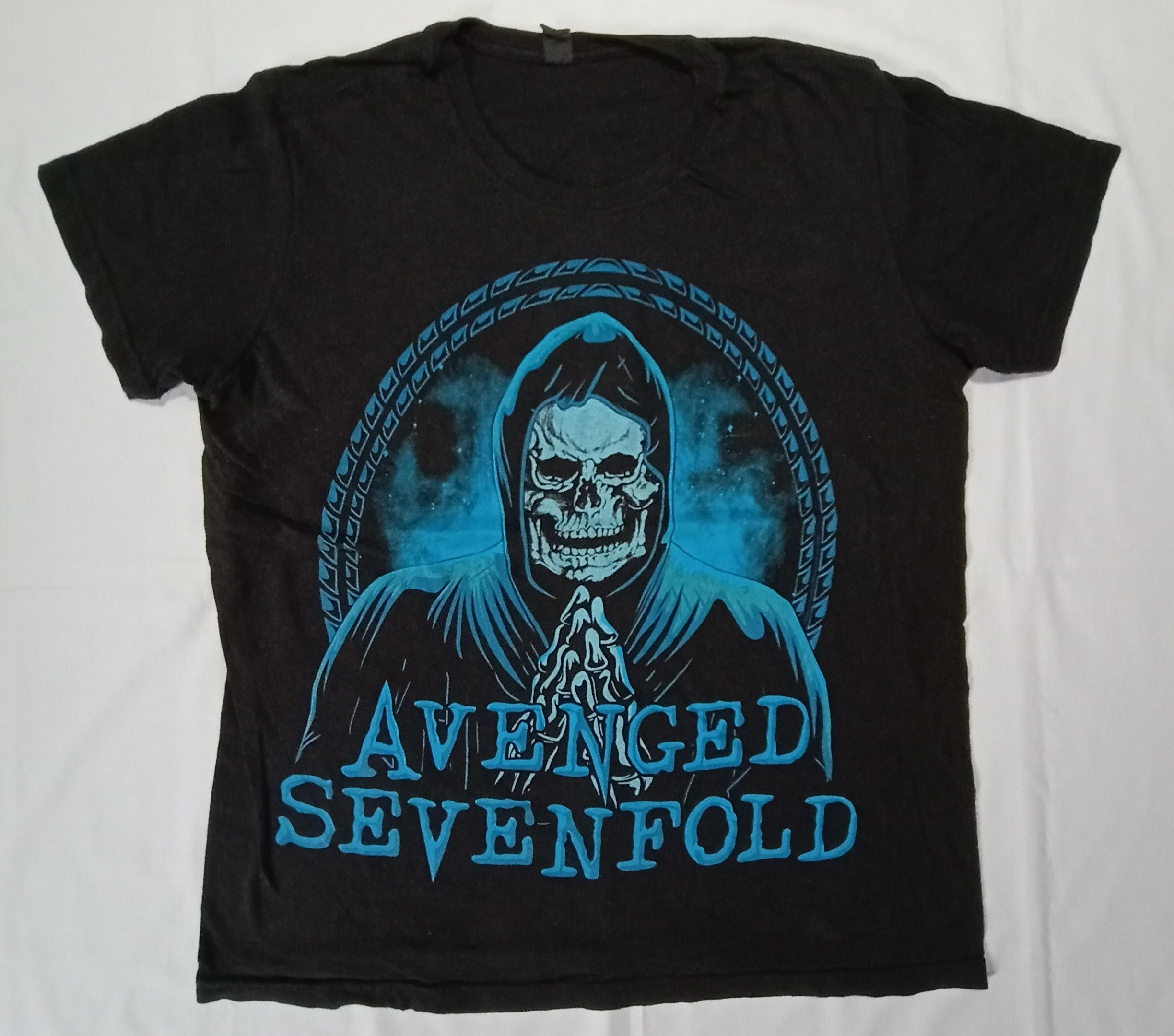 Band Tees Avenged Sevenfold A7x Band Tee Speed Metal Core Size US L / EU 52-54 / 3 - 1 Thumbnail