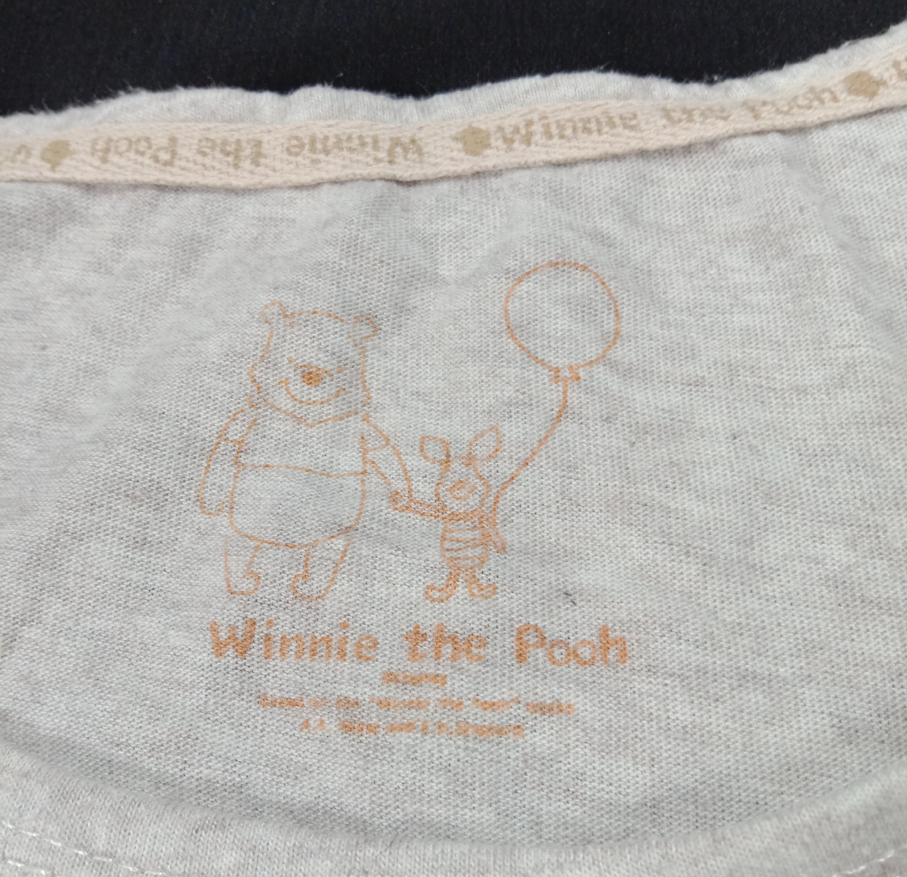 Anime Winnie the Pooh Love Art Tee Size L / US 10 / IT 46 - 4 Thumbnail