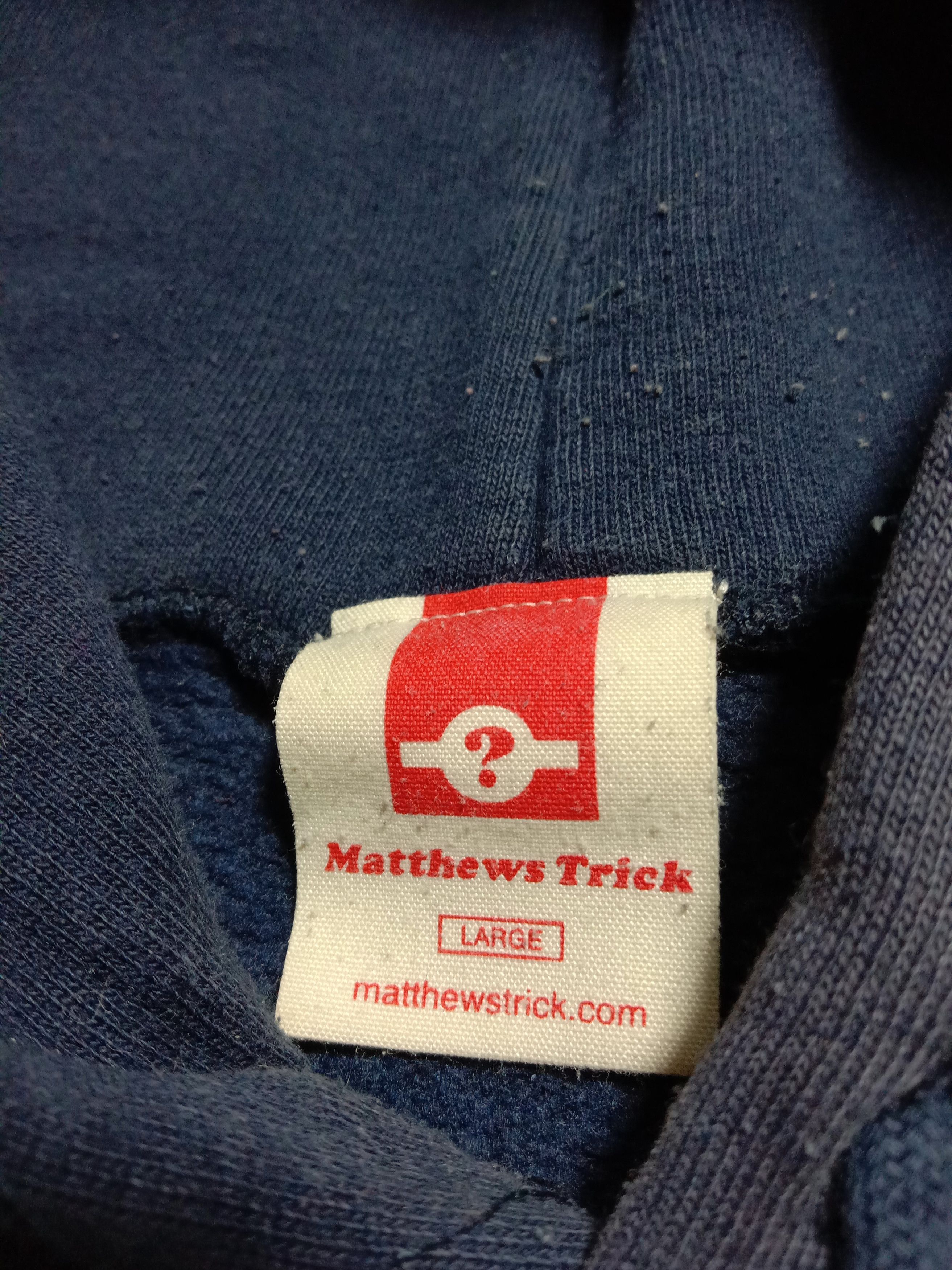 Vintage MATTHEWS TRICK FLYING SWINGING DUTCHMAN FOOTBALL HOODIES Size US L / EU 52-54 / 3 - 3 Thumbnail