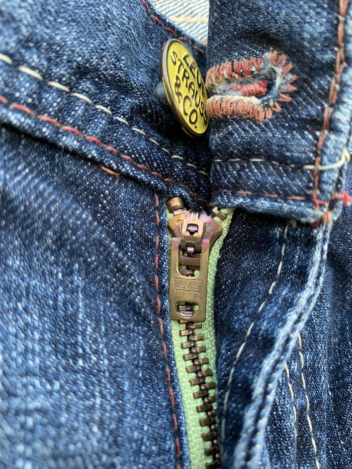 Levi's × Vintage Vintage Levis Strauss.co Distressed Denim Jeans Tag Yellow Size US 30 / EU 46 - 19 Thumbnail