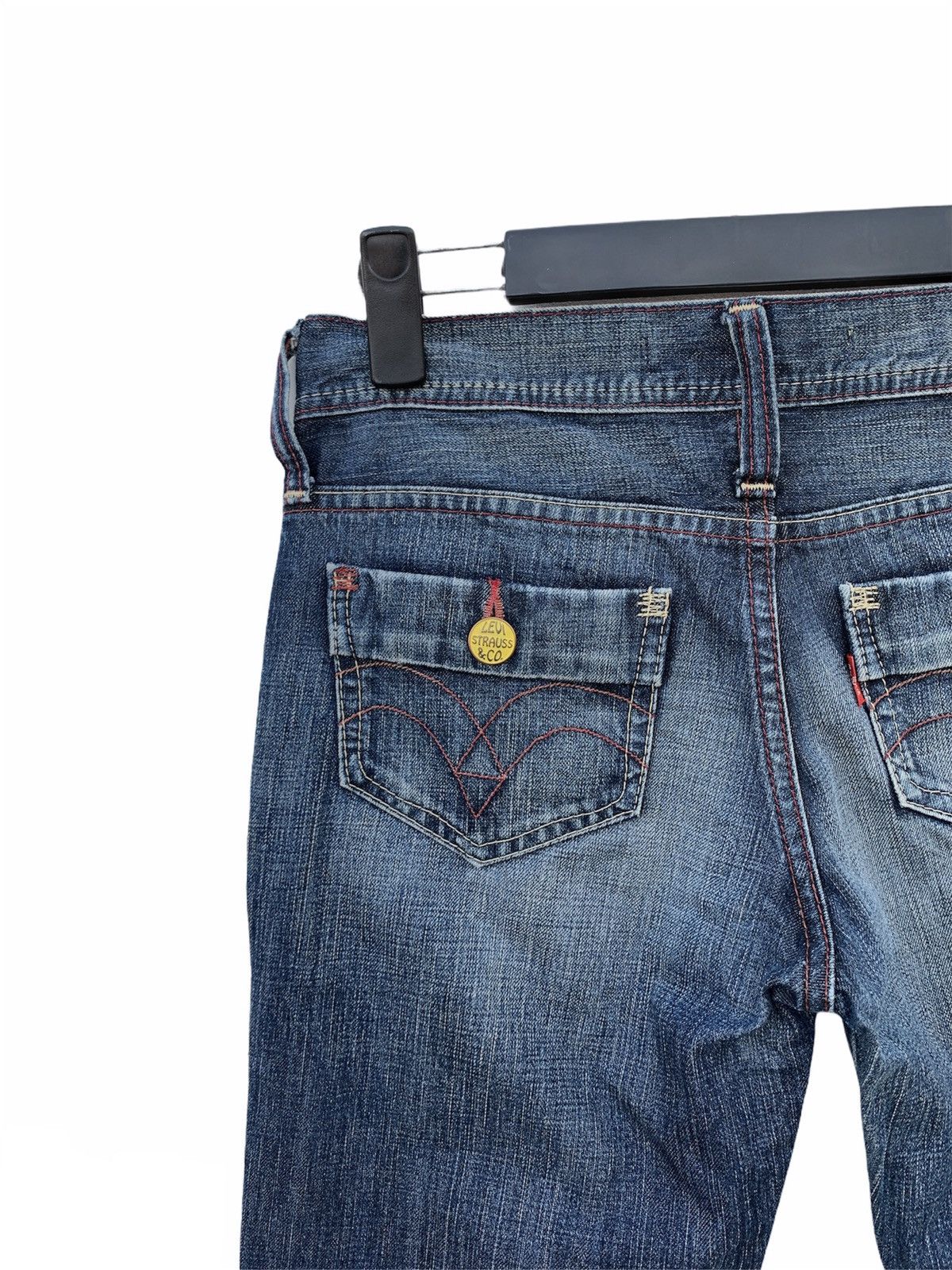 Levi's × Vintage Vintage Levis Strauss.co Distressed Denim Jeans Tag Yellow Size US 30 / EU 46 - 12 Thumbnail