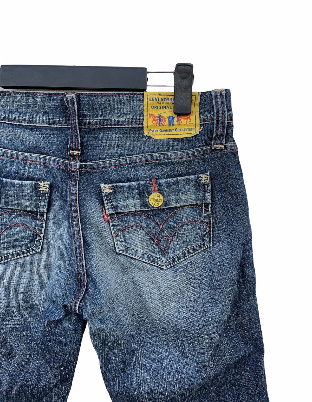 Levi's × Vintage Vintage Levis Strauss.co Distressed Denim Jeans Tag Yellow Size US 30 / EU 46 - 13 Thumbnail