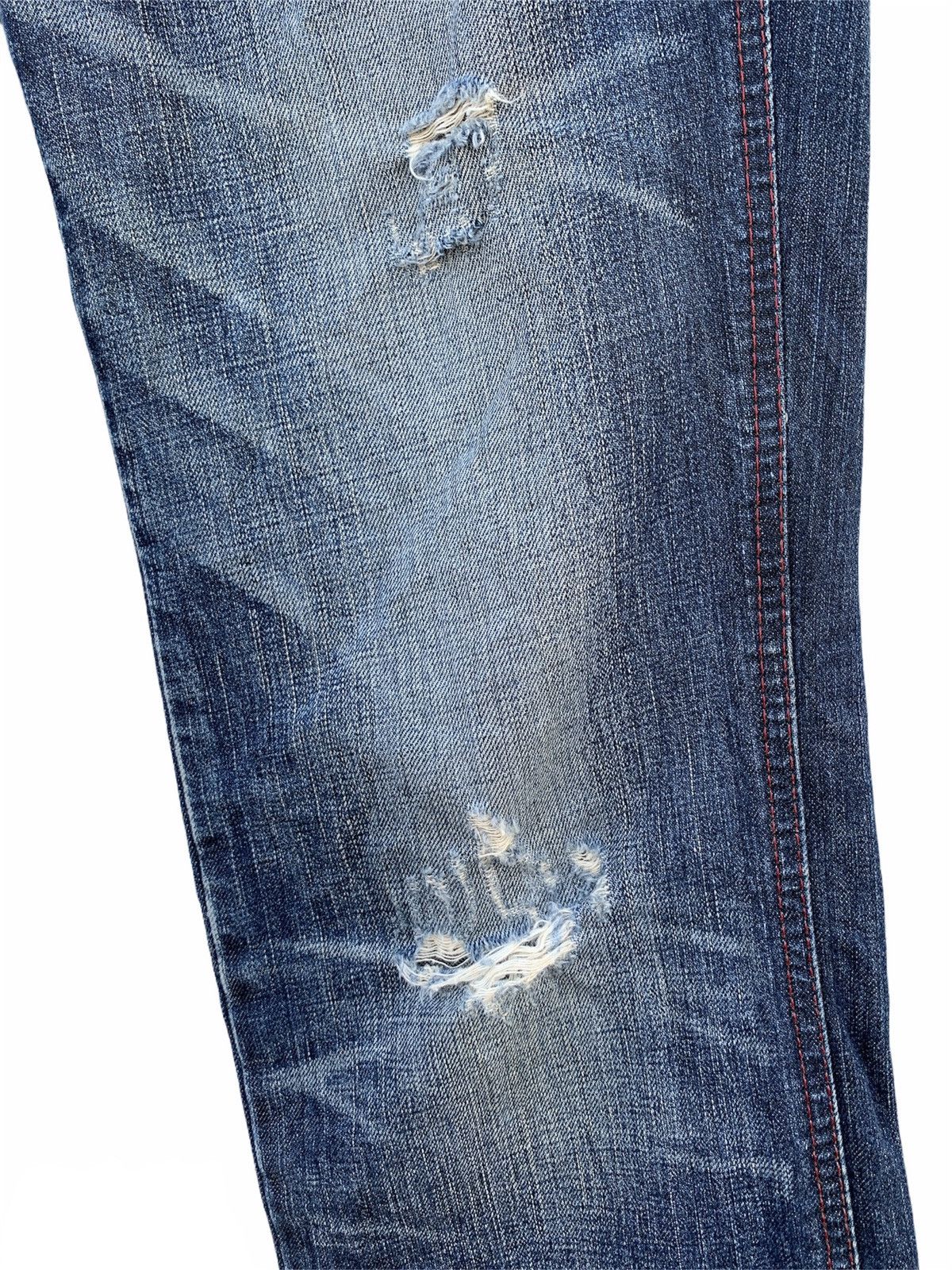 Levi's × Vintage Vintage Levis Strauss.co Distressed Denim Jeans Tag Yellow Size US 30 / EU 46 - 7 Thumbnail